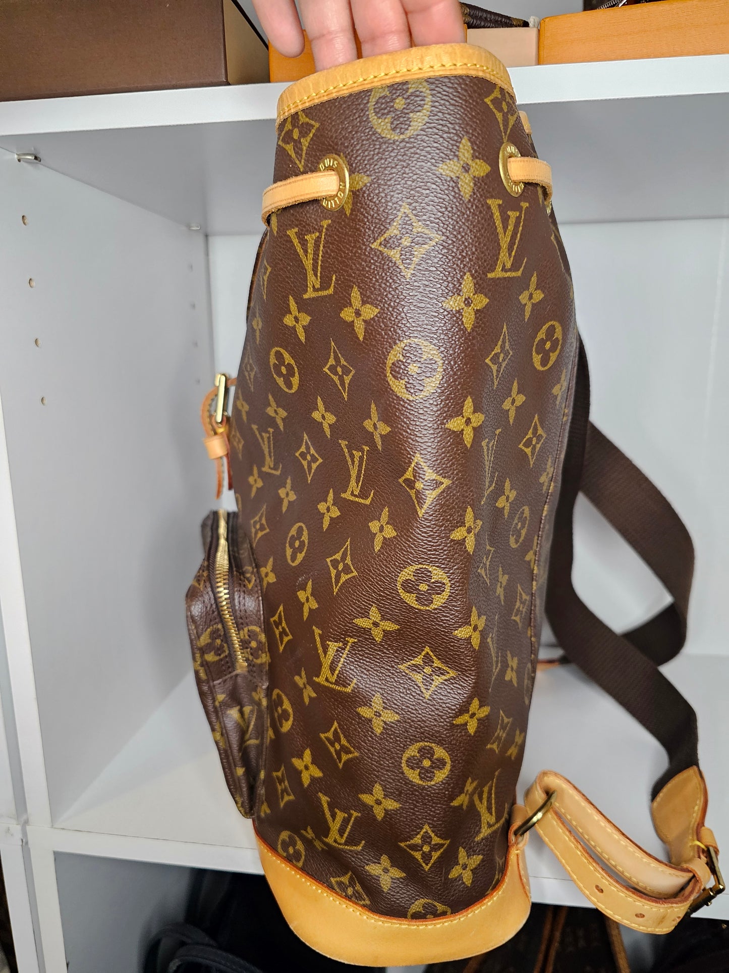 Louis Vuitton Vintage Monogram Montsouris GM MI0956