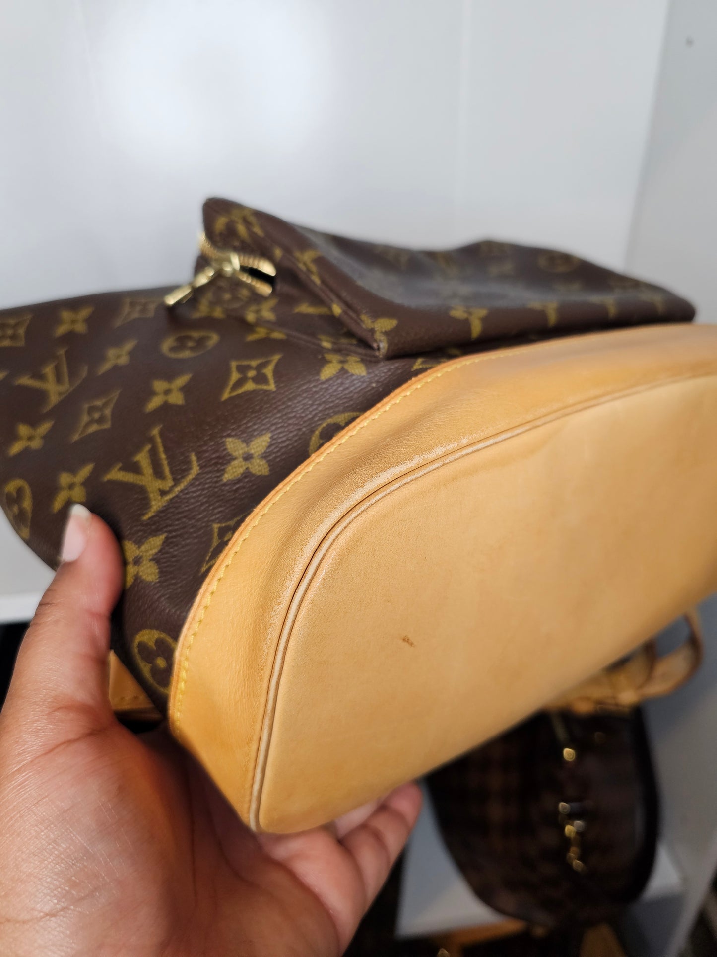 Louis Vuitton Vintage Monogram Montsouris GM MI0956