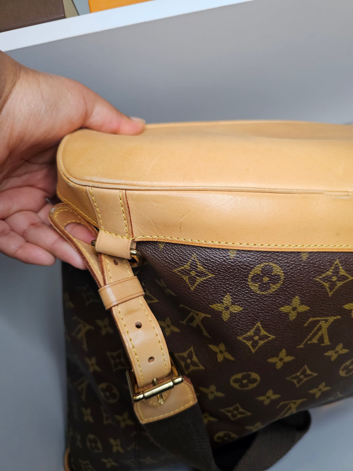 Louis Vuitton Vintage Monogram Montsouris GM MI0956