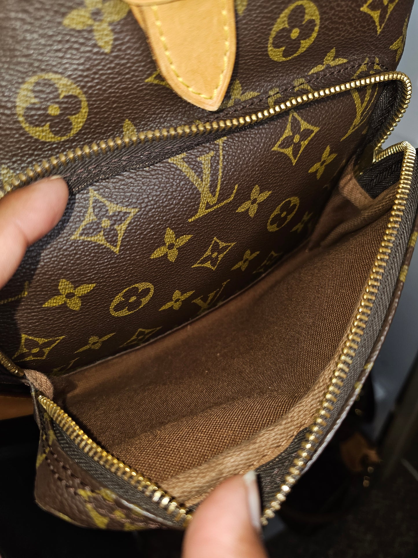 Louis Vuitton Vintage Monogram Montsouris GM MI0956