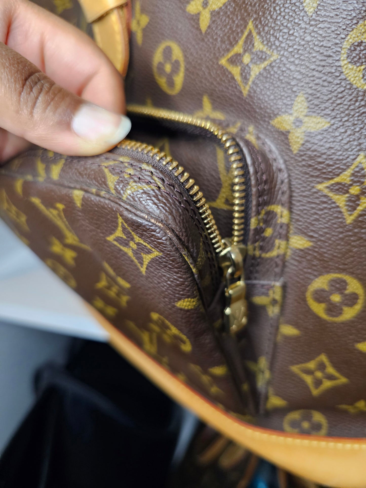 Louis Vuitton Vintage Monogram Montsouris GM MI0956