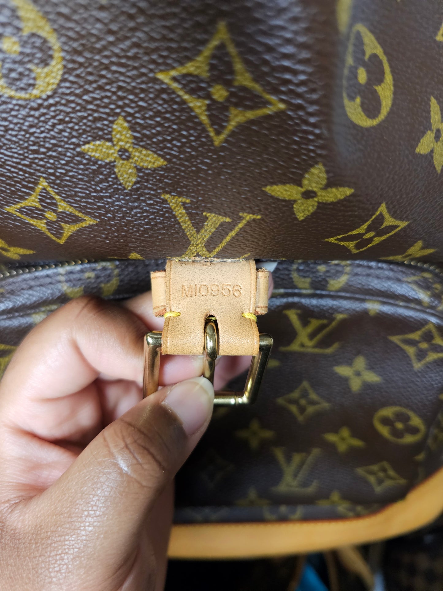 Louis Vuitton Vintage Monogram Montsouris GM MI0956