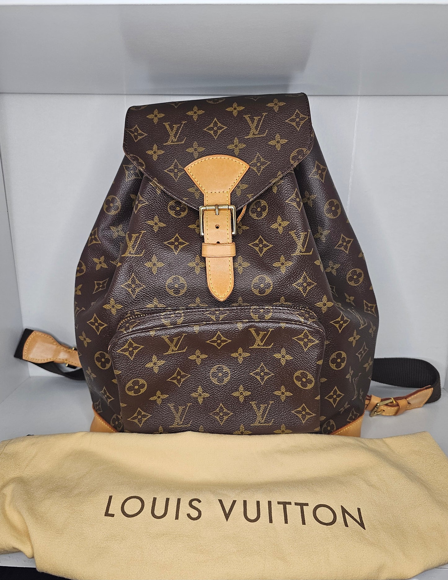Louis Vuitton Vintage Monogram Montsouris GM MI0956