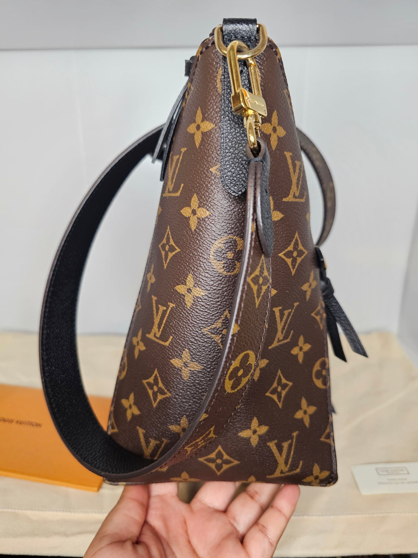 Louis Vuitton Monogram Black Tournelle PM AH4167