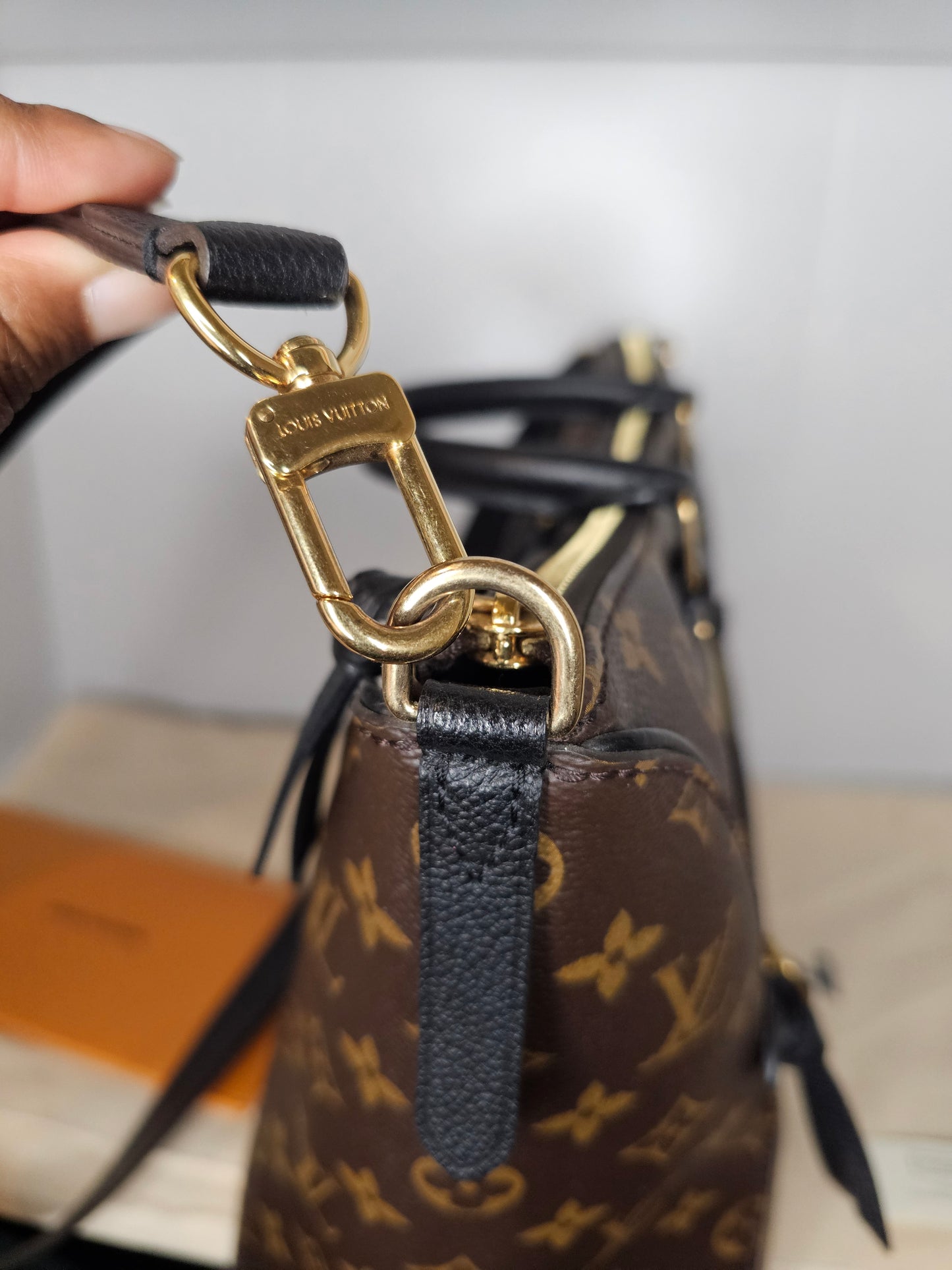 Louis Vuitton Monogram Black Tournelle PM AH4167