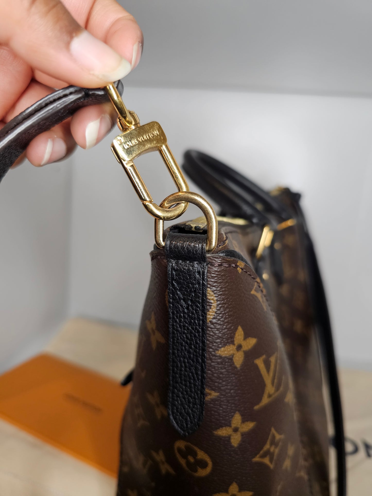Louis Vuitton Monogram Black Tournelle PM AH4167