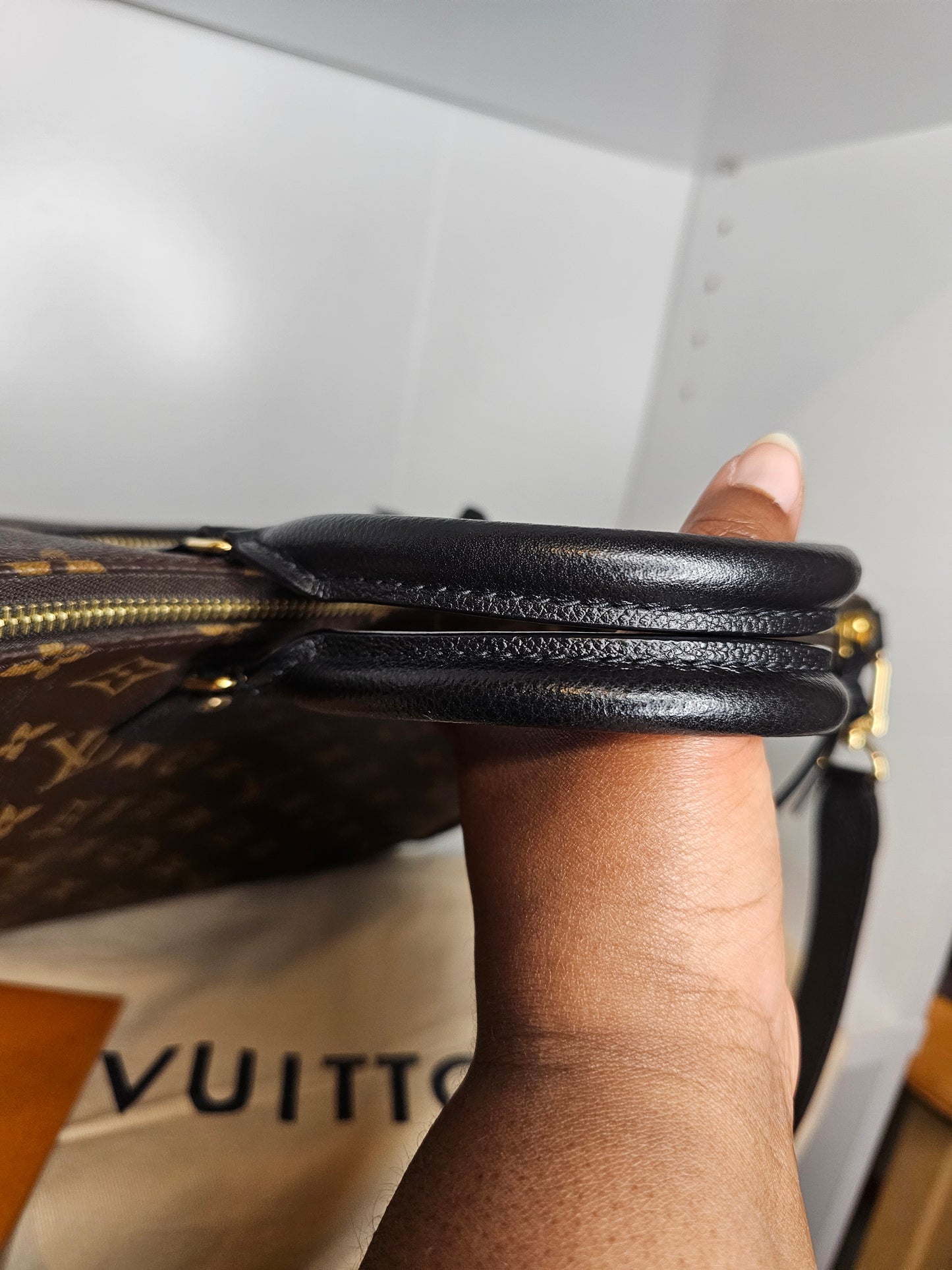 Louis Vuitton Monogram Black Tournelle PM AH4167