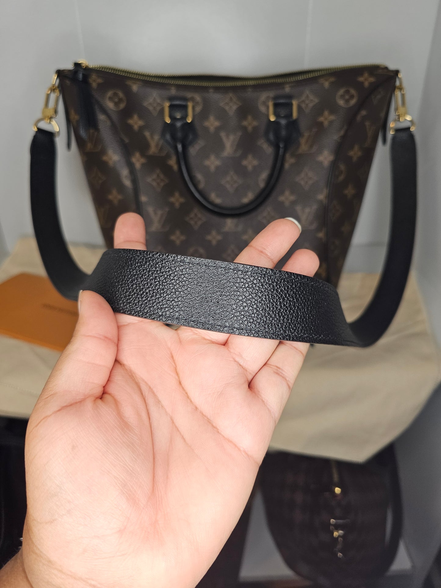 Louis Vuitton Monogram Black Tournelle PM AH4167