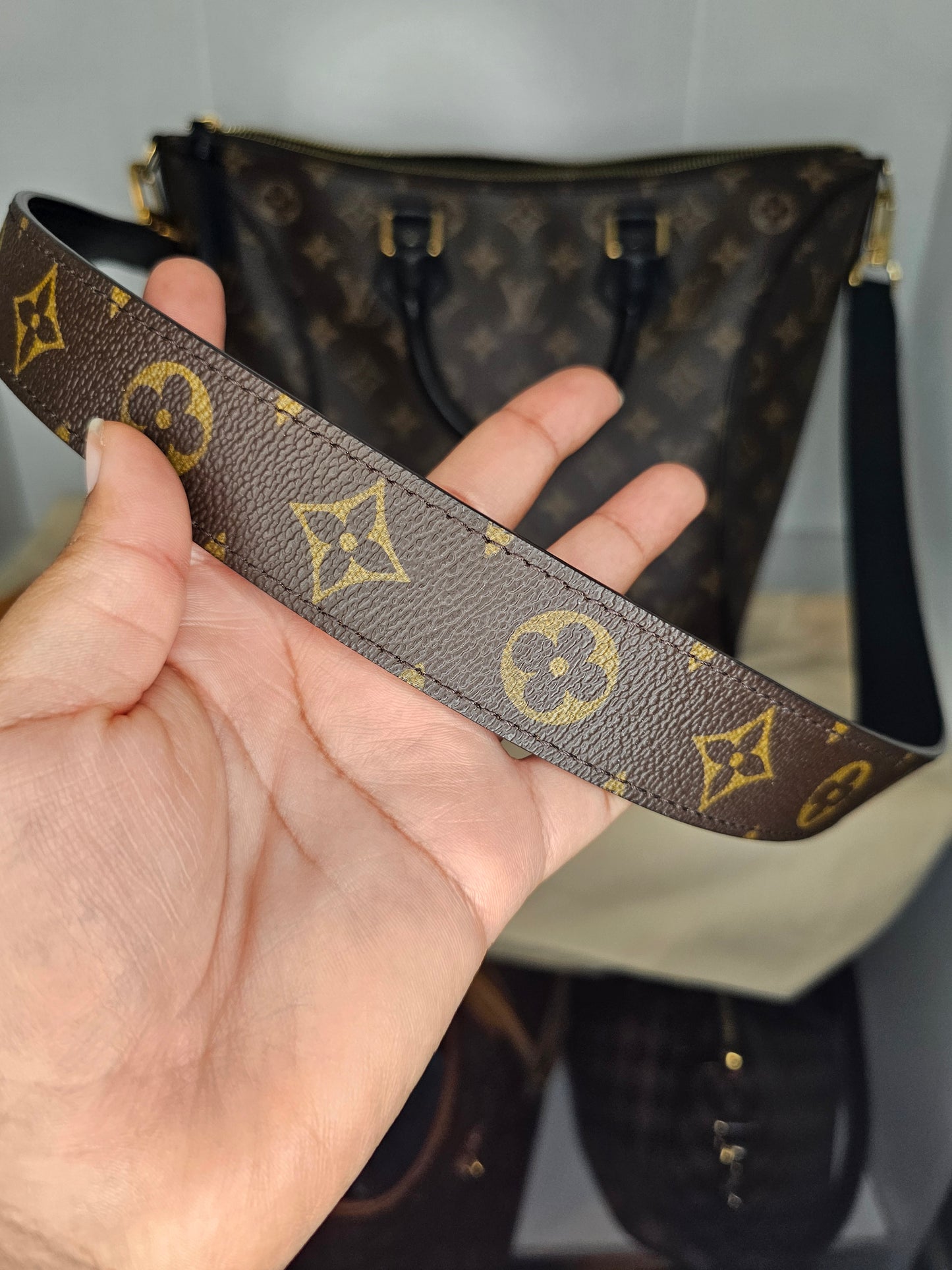 Louis Vuitton Monogram Black Tournelle PM AH4167