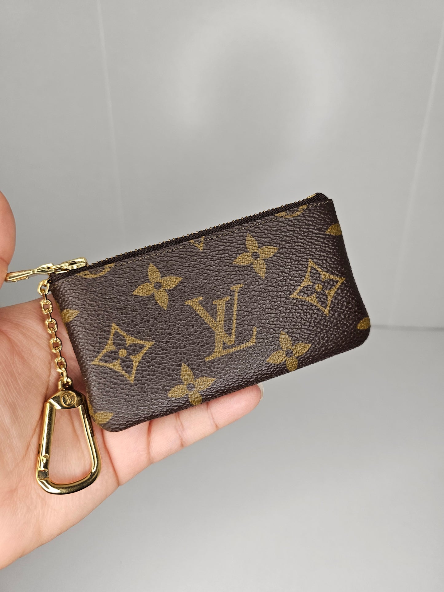 Louis Vuitton Monogram Vintage Key Pouch ET0921