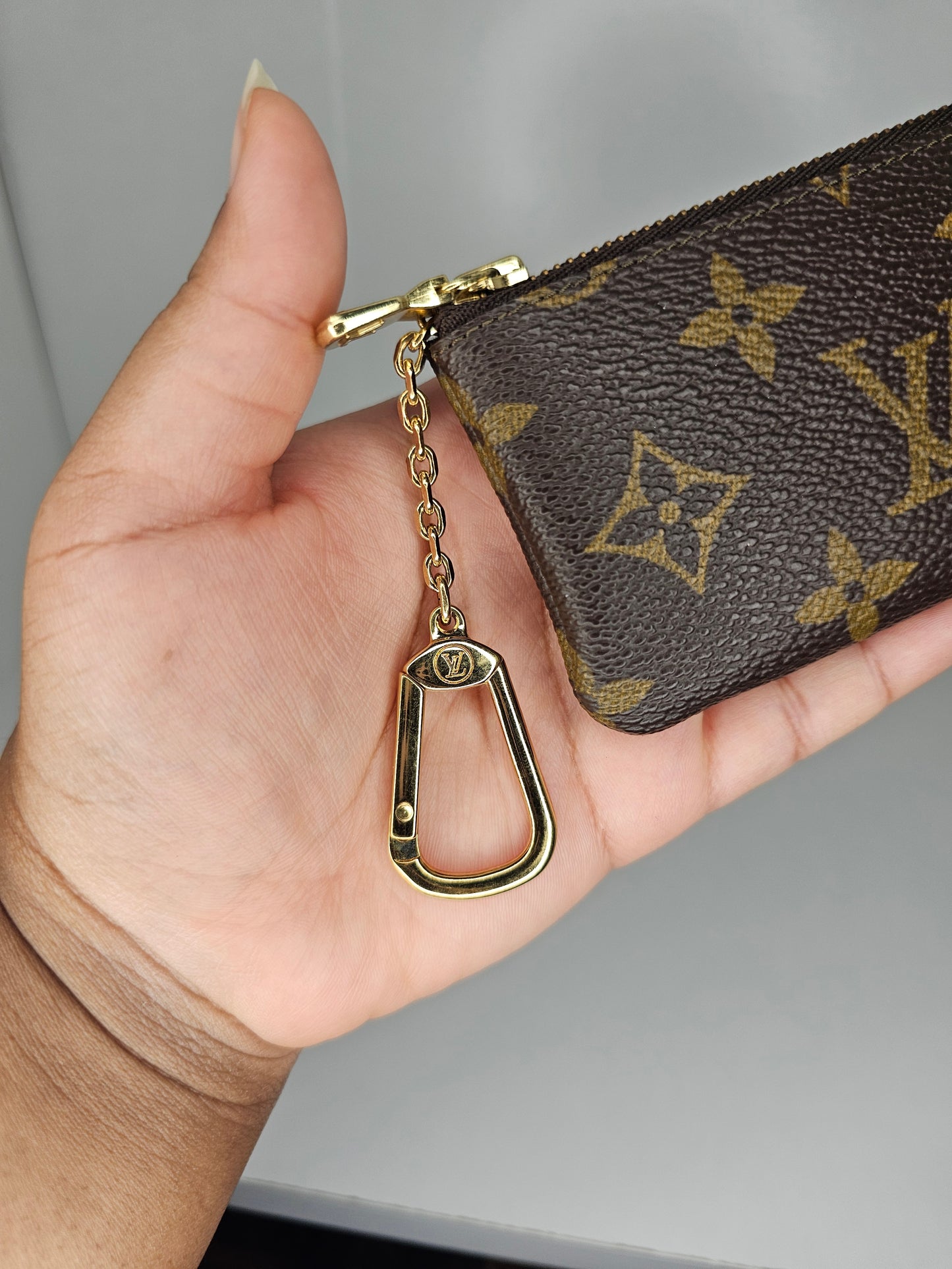 Louis Vuitton Monogram Vintage Key Pouch ET0921