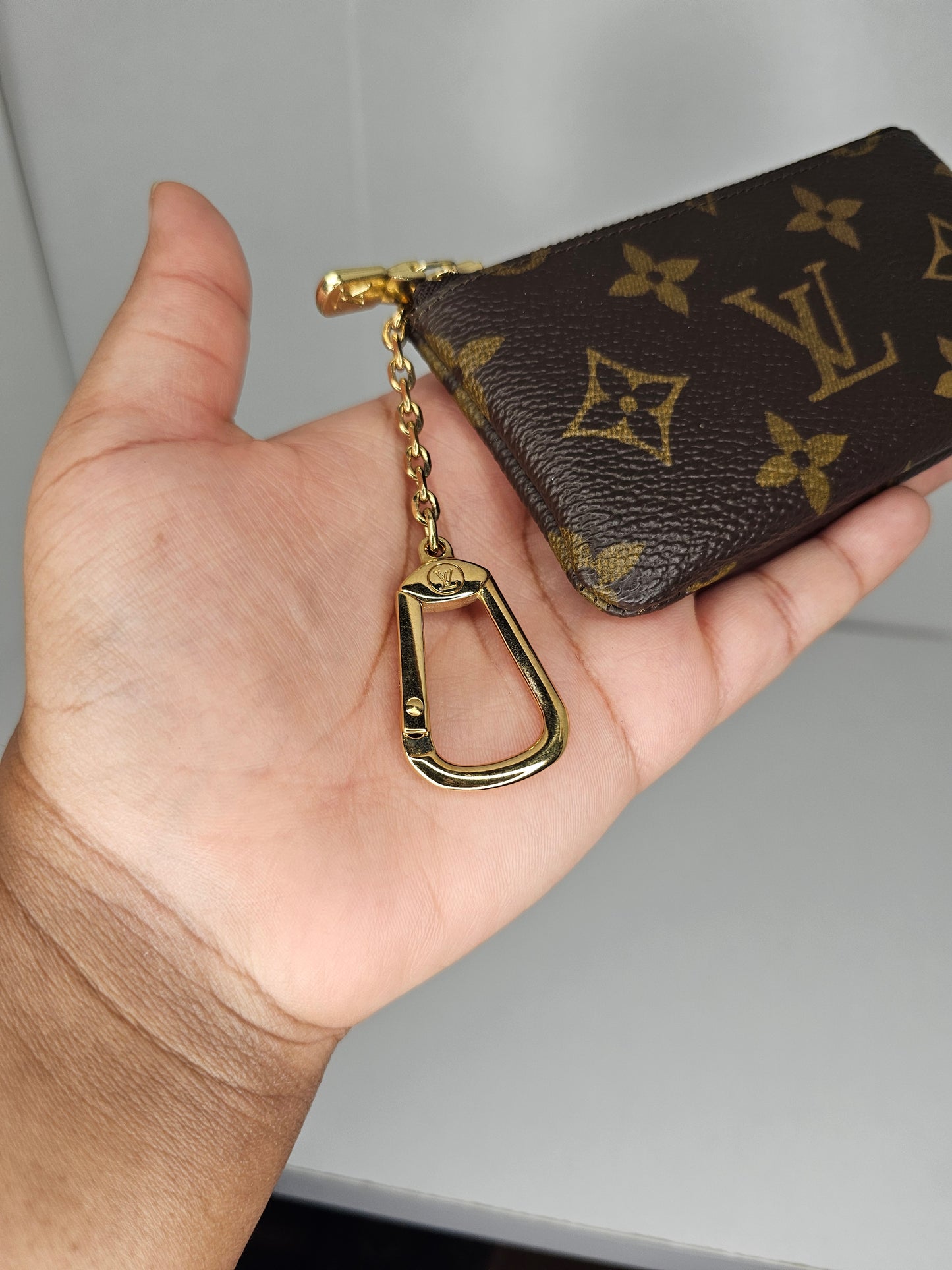 Louis Vuitton Monogram Vintage Key Pouch ET0921