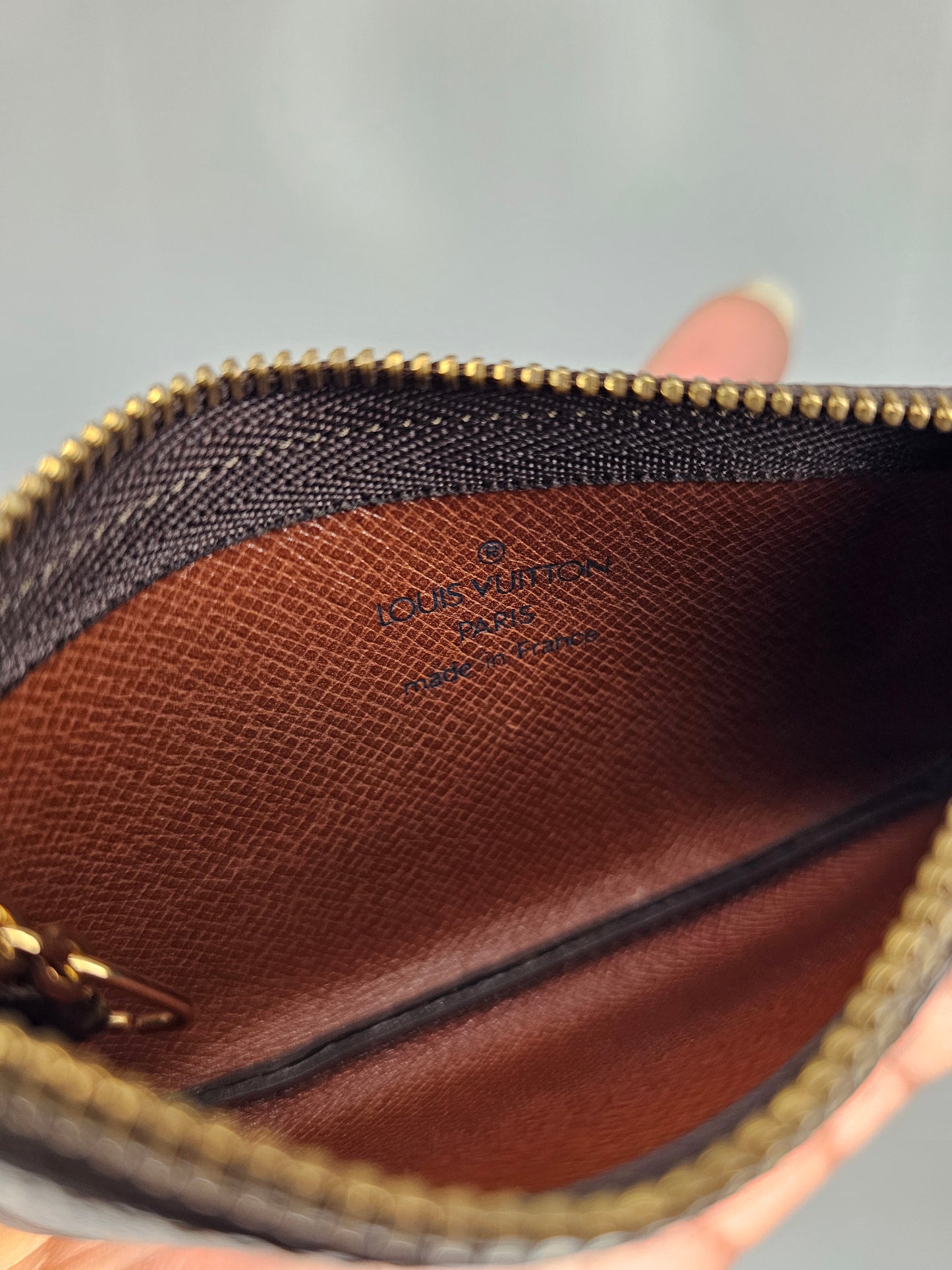Louis Vuitton Monogram Vintage Key Pouch ET0921
