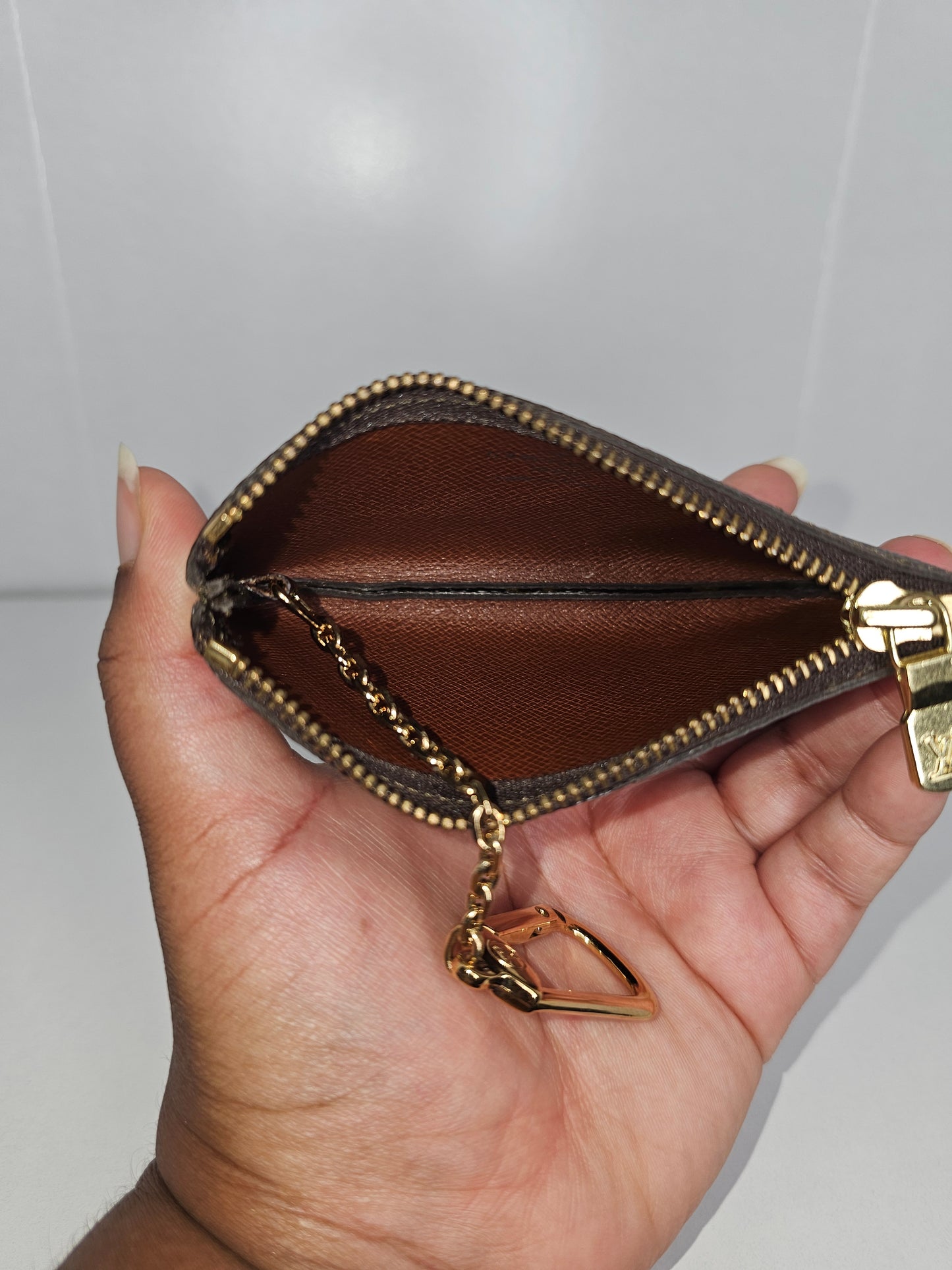 Louis Vuitton Monogram Vintage Key Pouch ET0921