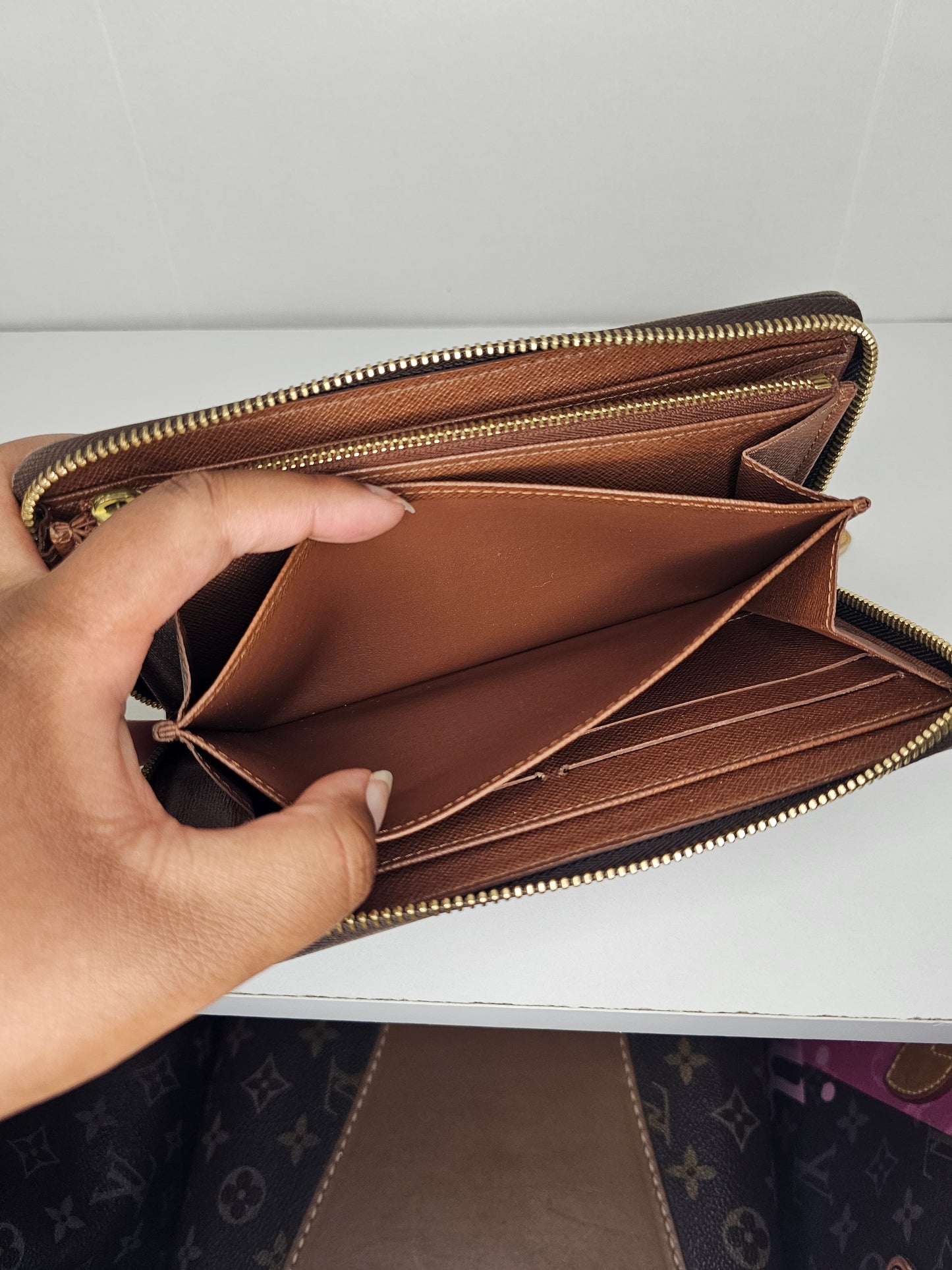 Louis Vuitton Monogram Zippy Wallet SP1017