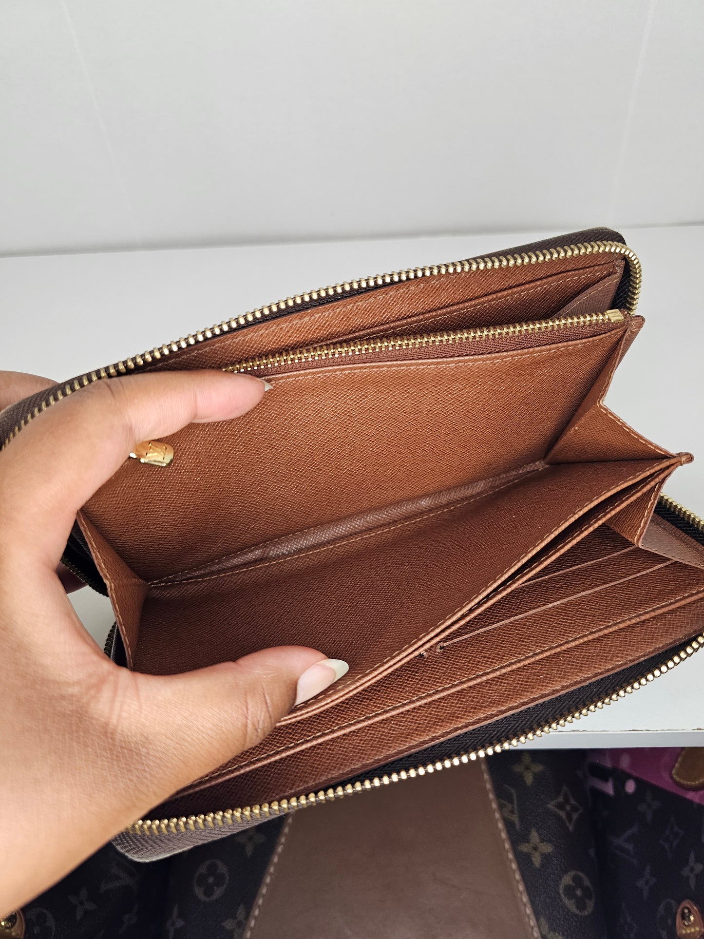 Louis Vuitton Monogram Zippy Wallet SP1017