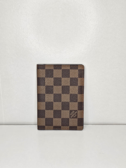 Louis Vuitton Damier Ebene Passport Cover CA0014