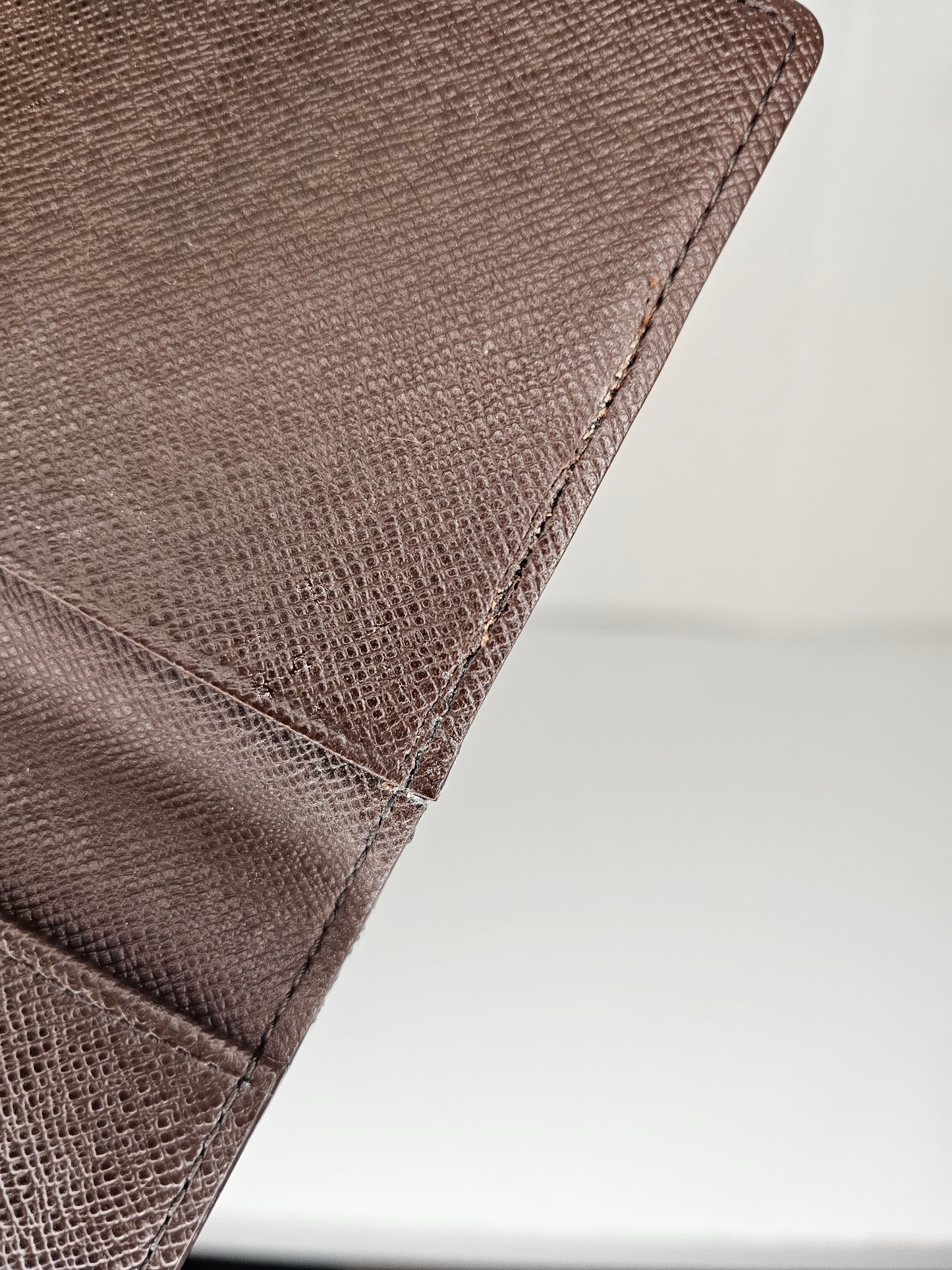 Louis Vuitton Damier Ebene Passport Cover CA0014