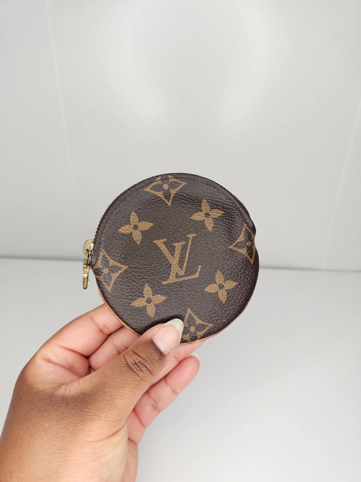 Louis Vuitton Monogram Round Coin Purse TA0178