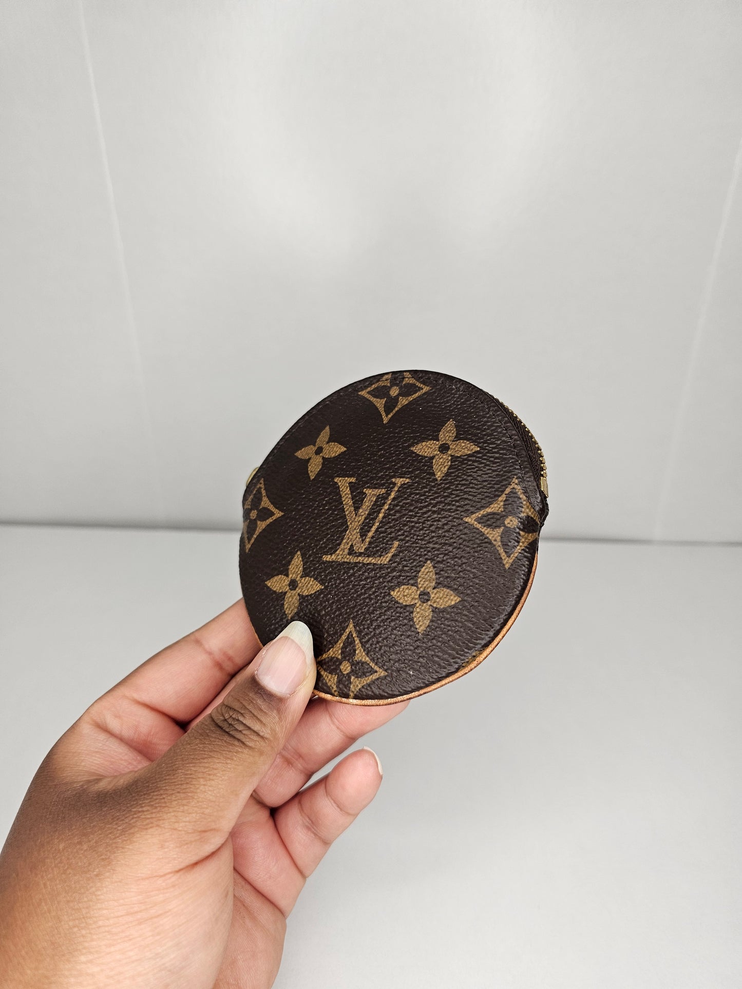 Louis Vuitton Monogram Round Coin Purse TA0178