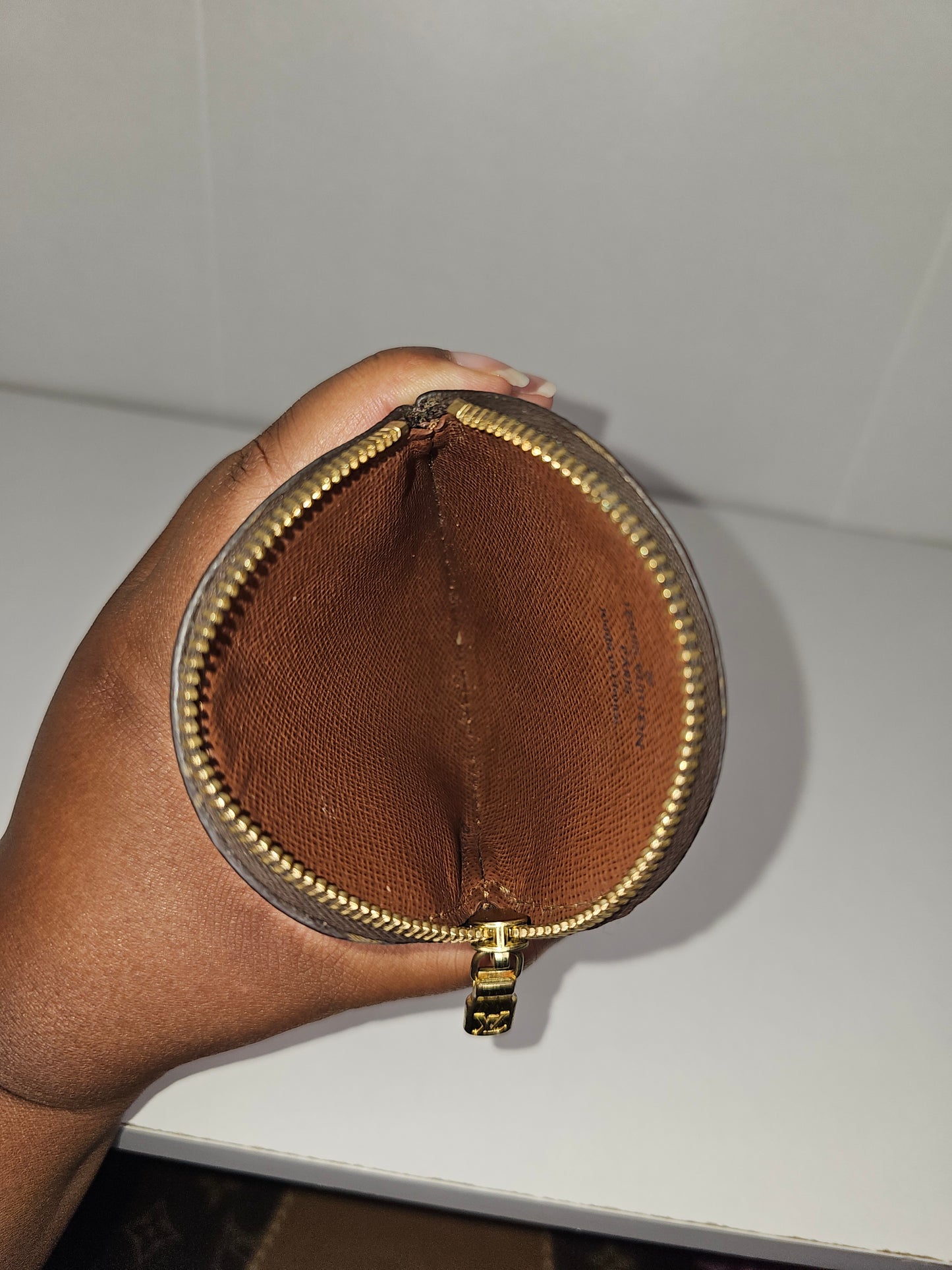 Louis Vuitton Monogram Round Coin Purse TA0178