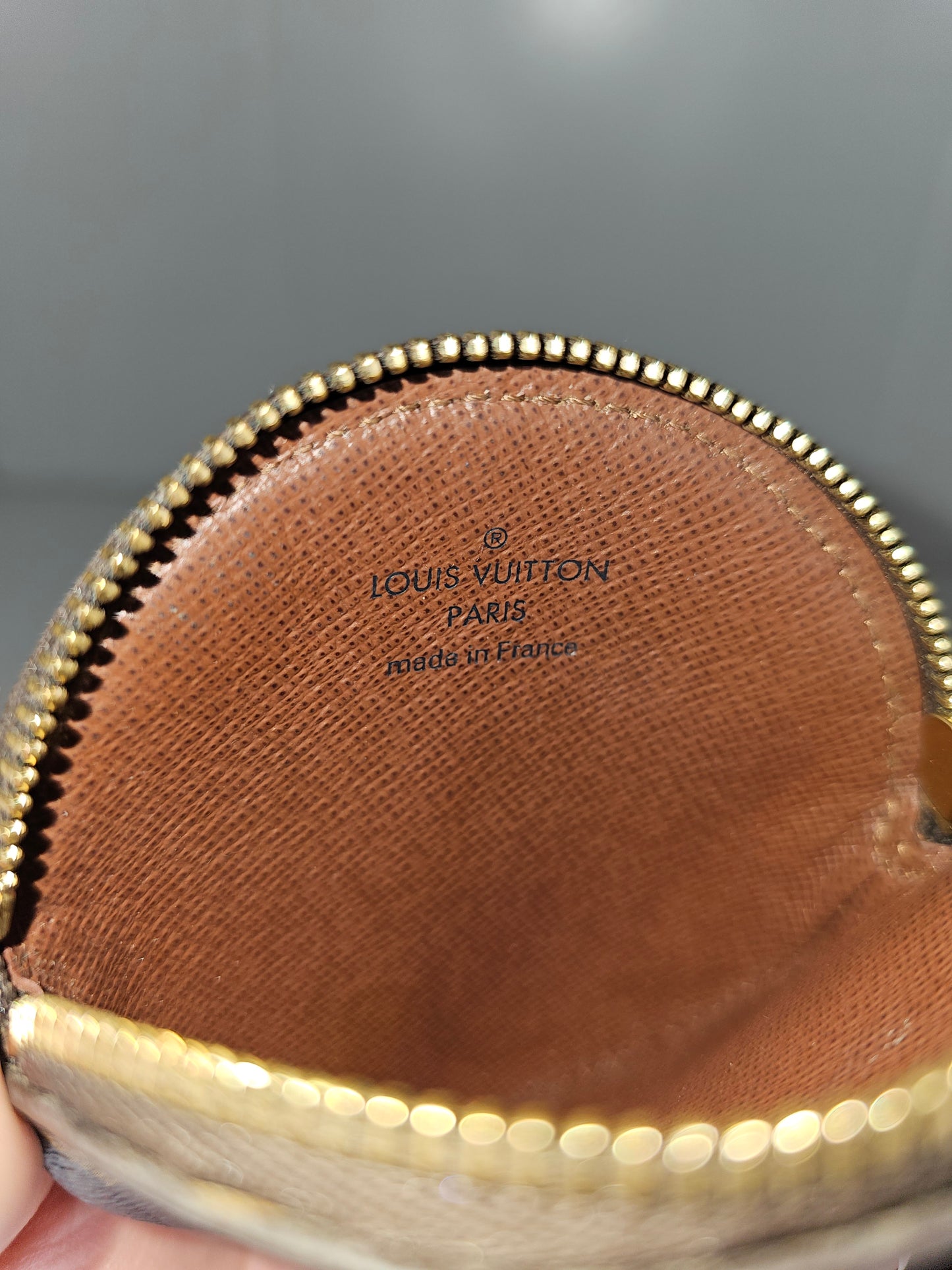 Louis Vuitton Monogram Round Coin Purse TA0178