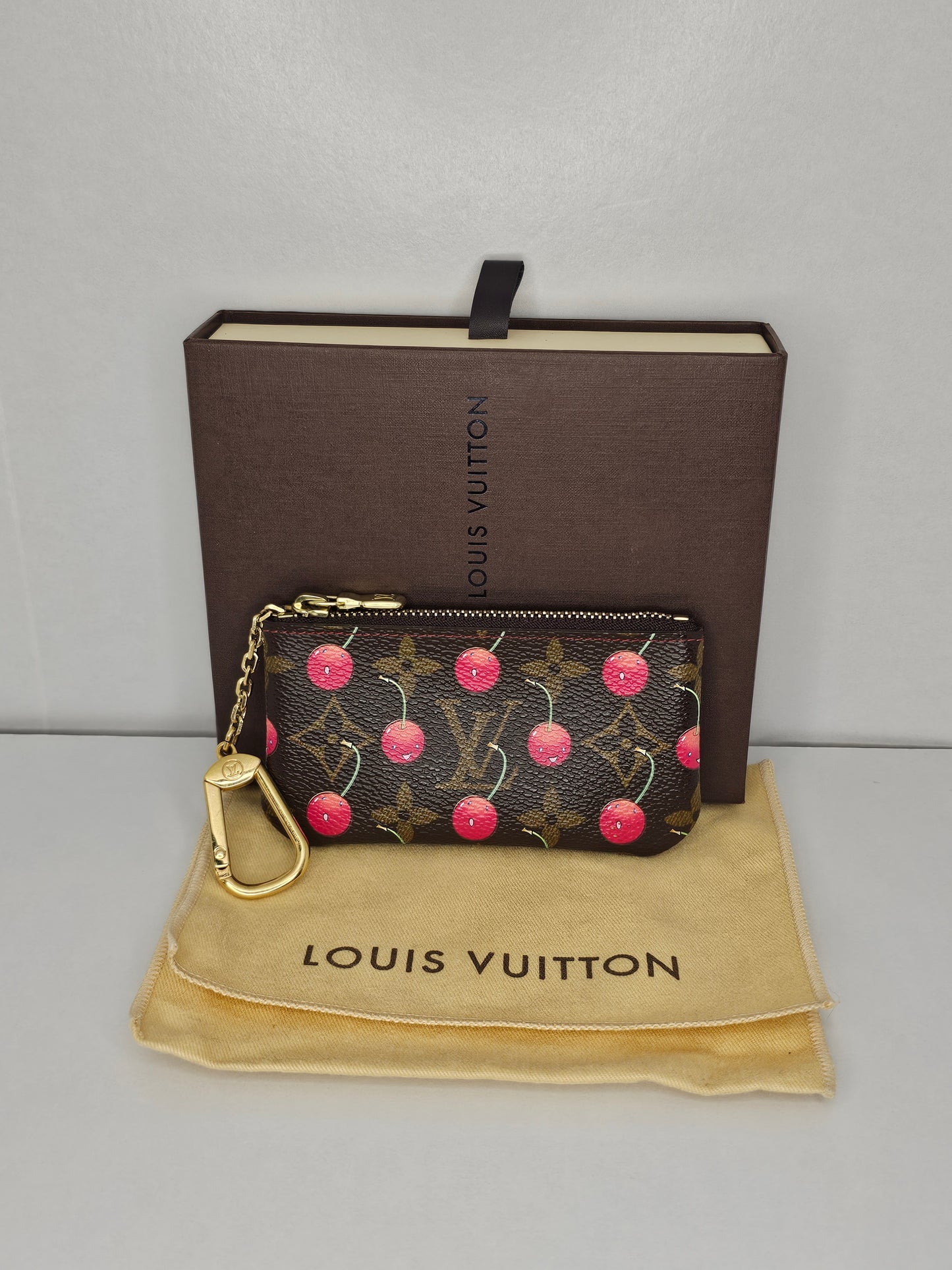 Louis Vuitton Vintage Cherry Key Pouch SP1024
