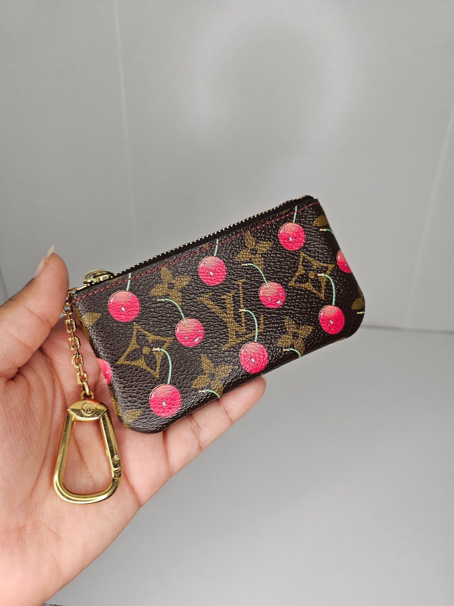 Louis Vuitton Vintage Cherry Key Pouch SP1024