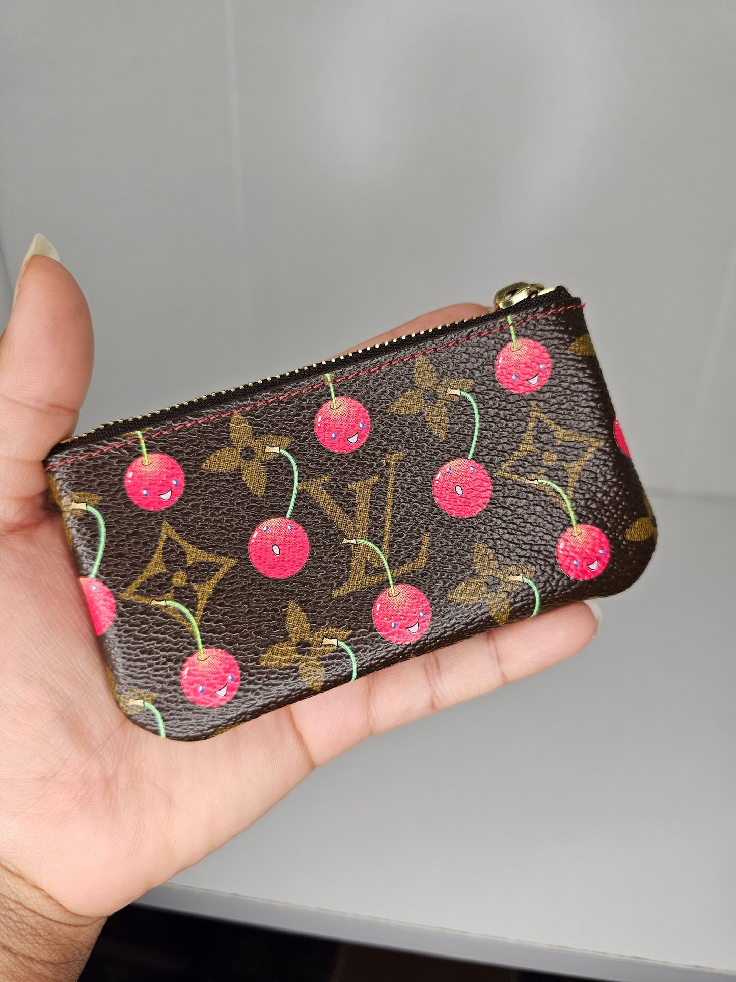 Louis Vuitton Vintage Cherry Key Pouch SP1024