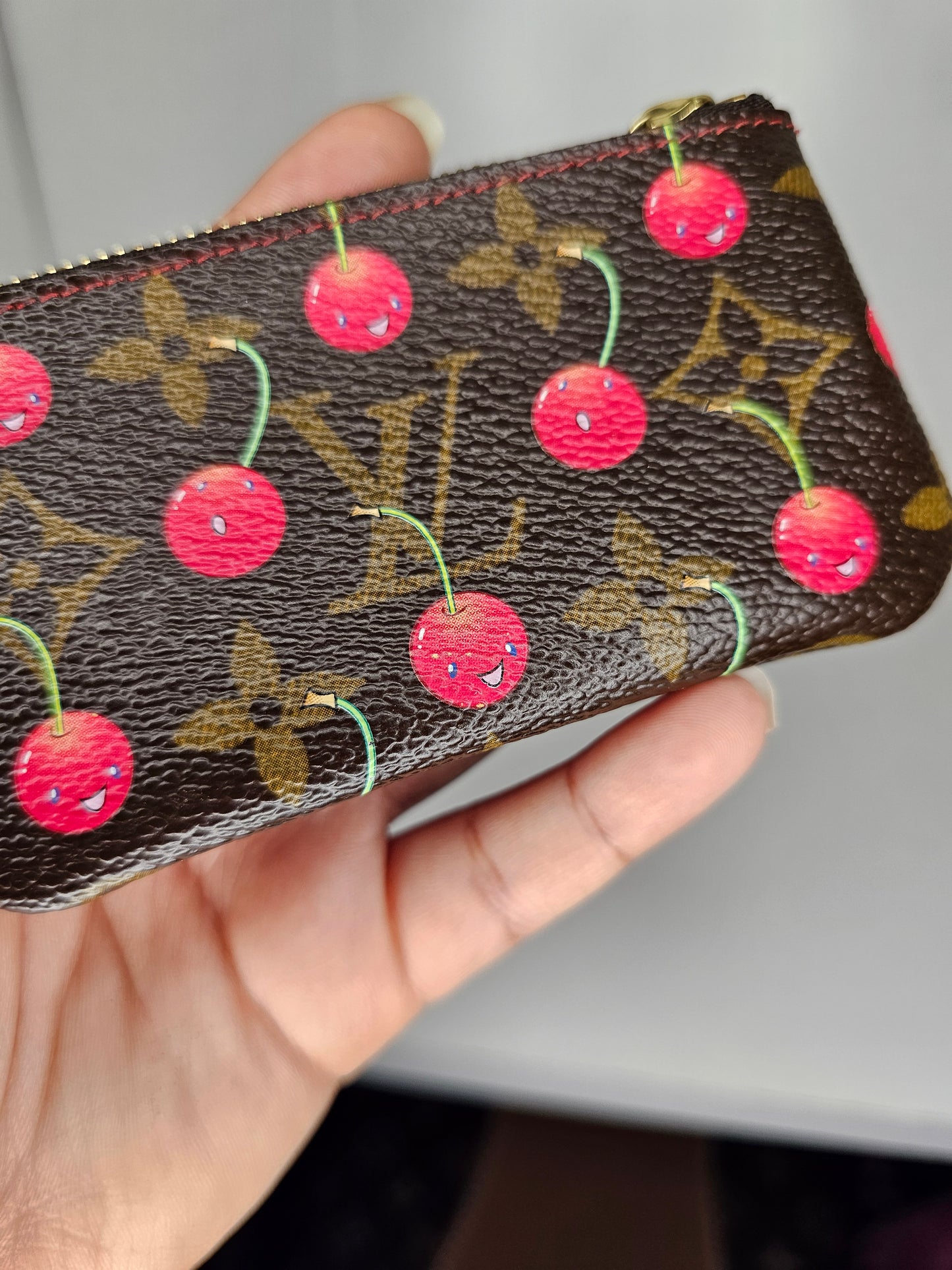 Louis Vuitton Vintage Cherry Key Pouch SP1024