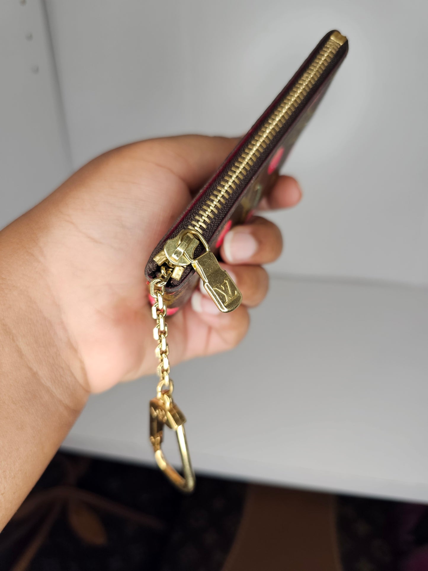 Louis Vuitton Vintage Cherry Key Pouch SP1024