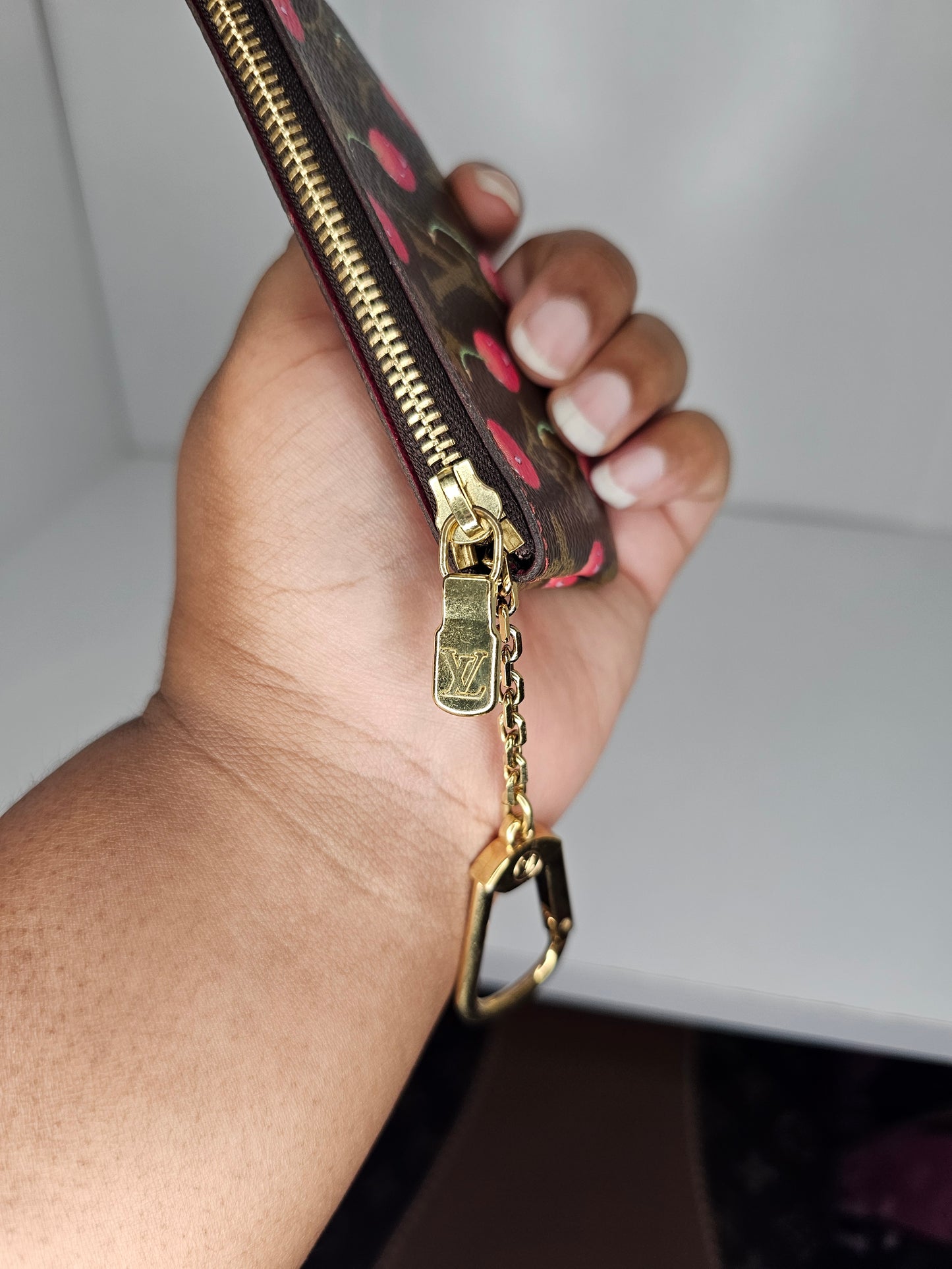 Louis Vuitton Vintage Cherry Key Pouch SP1024