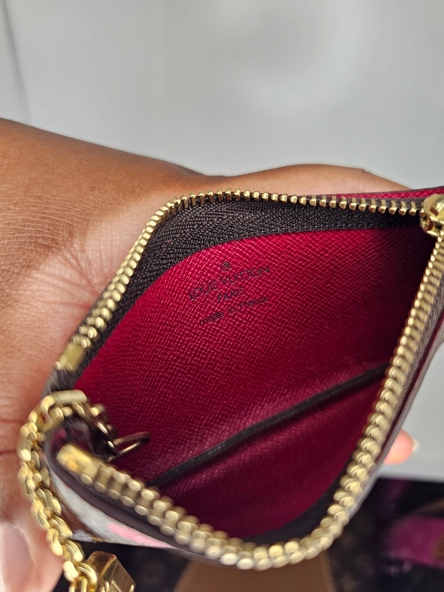 Louis Vuitton Vintage Cherry Key Pouch SP1024