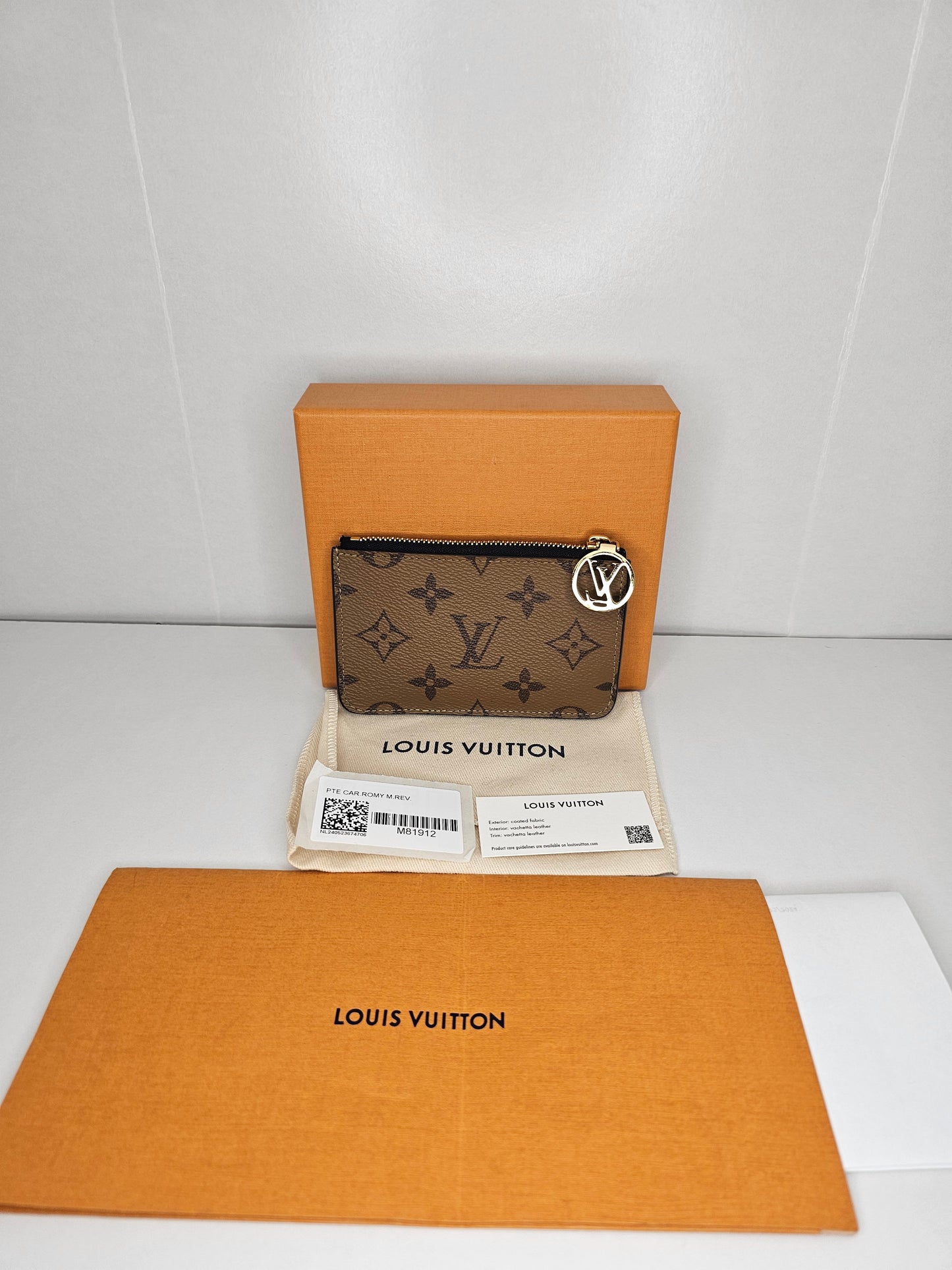 Louis Vuitton Reverse Monogram Romy Card Holder 💾