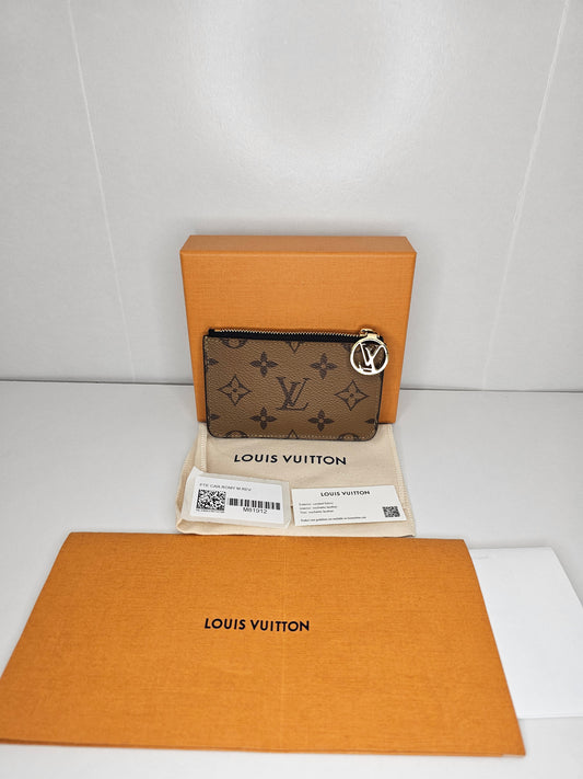 Louis Vuitton Reverse Monogram Romy Card Holder 💾