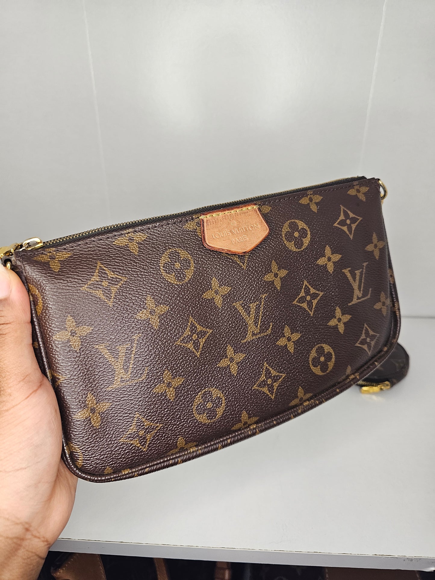 Louis Vuitton Green Multi Pochette Accessoires SD2260 ⚠️
