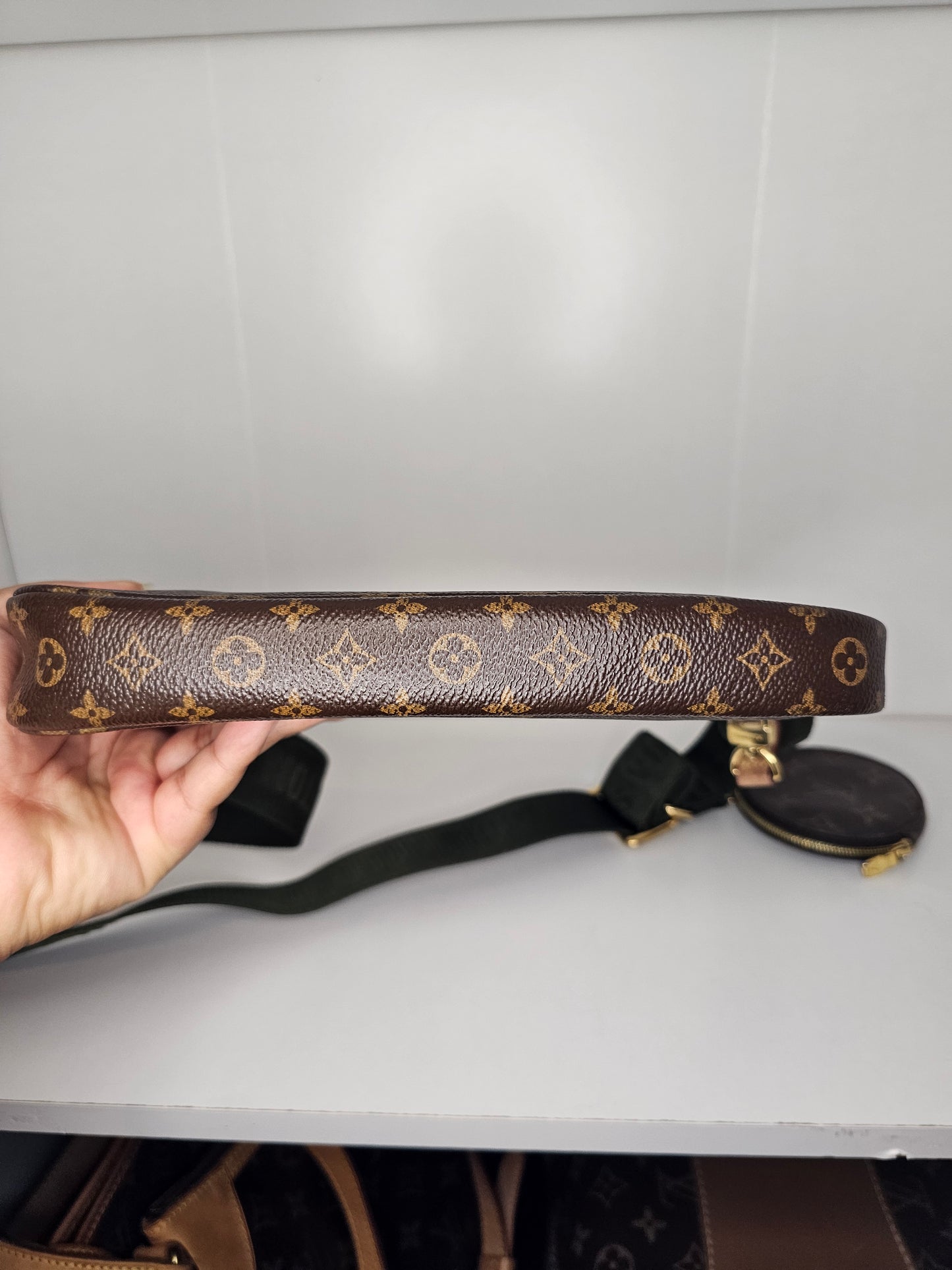 Louis Vuitton Green Multi Pochette Accessoires SD2260 ⚠️