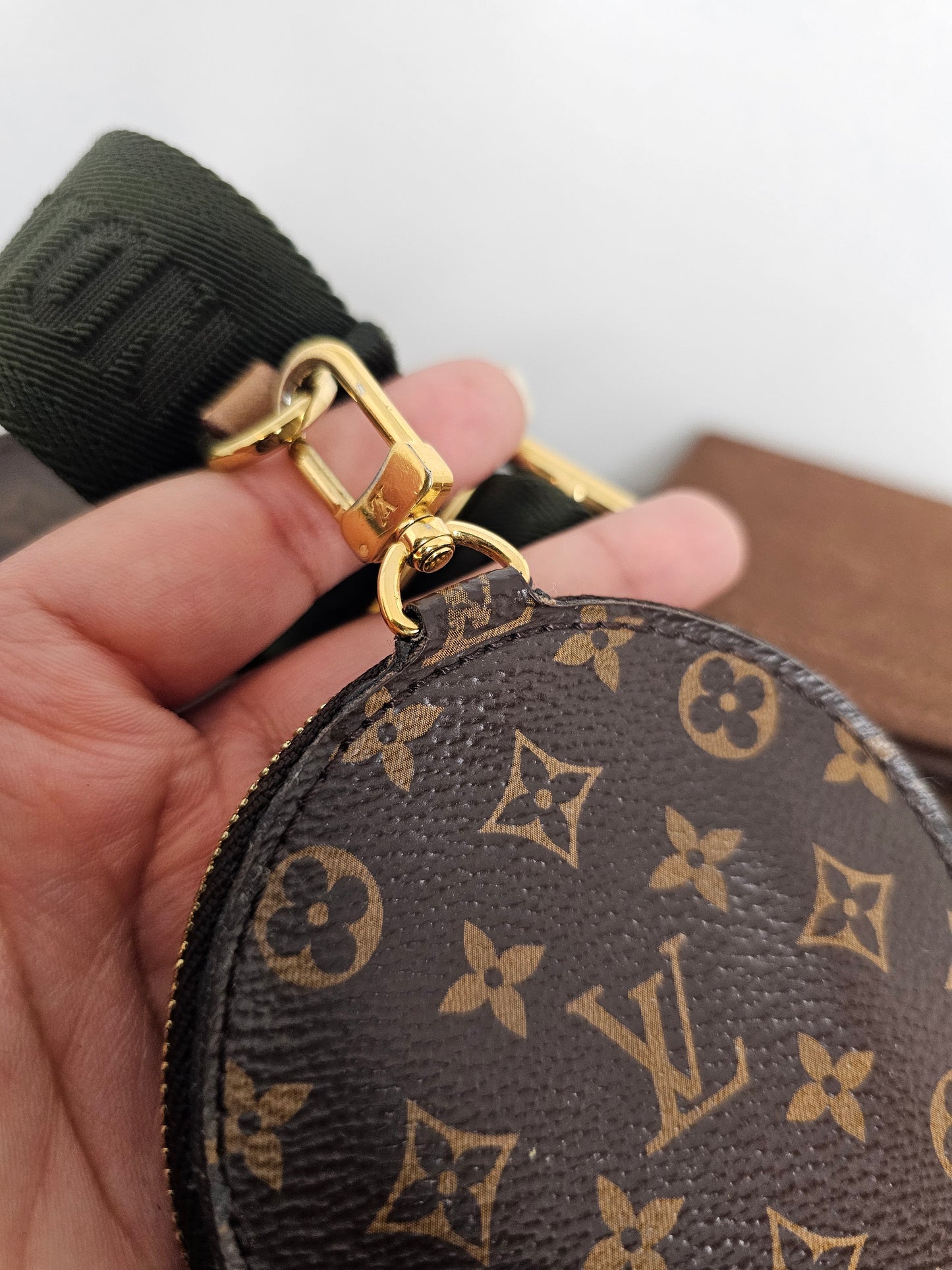 Louis Vuitton Green Multi Pochette Accessoires SD2260 ⚠️