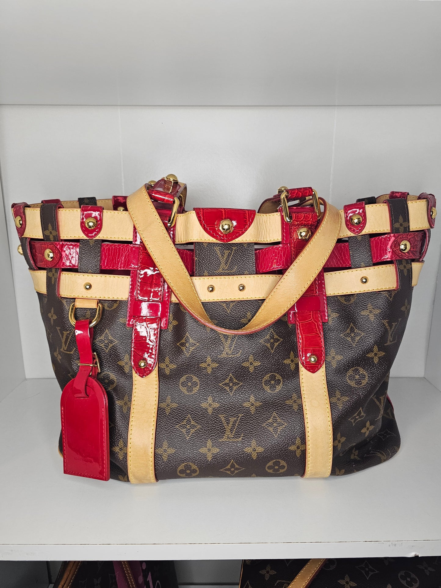 Louis Vuitton Monogram Salina Rubis Tote RC4097