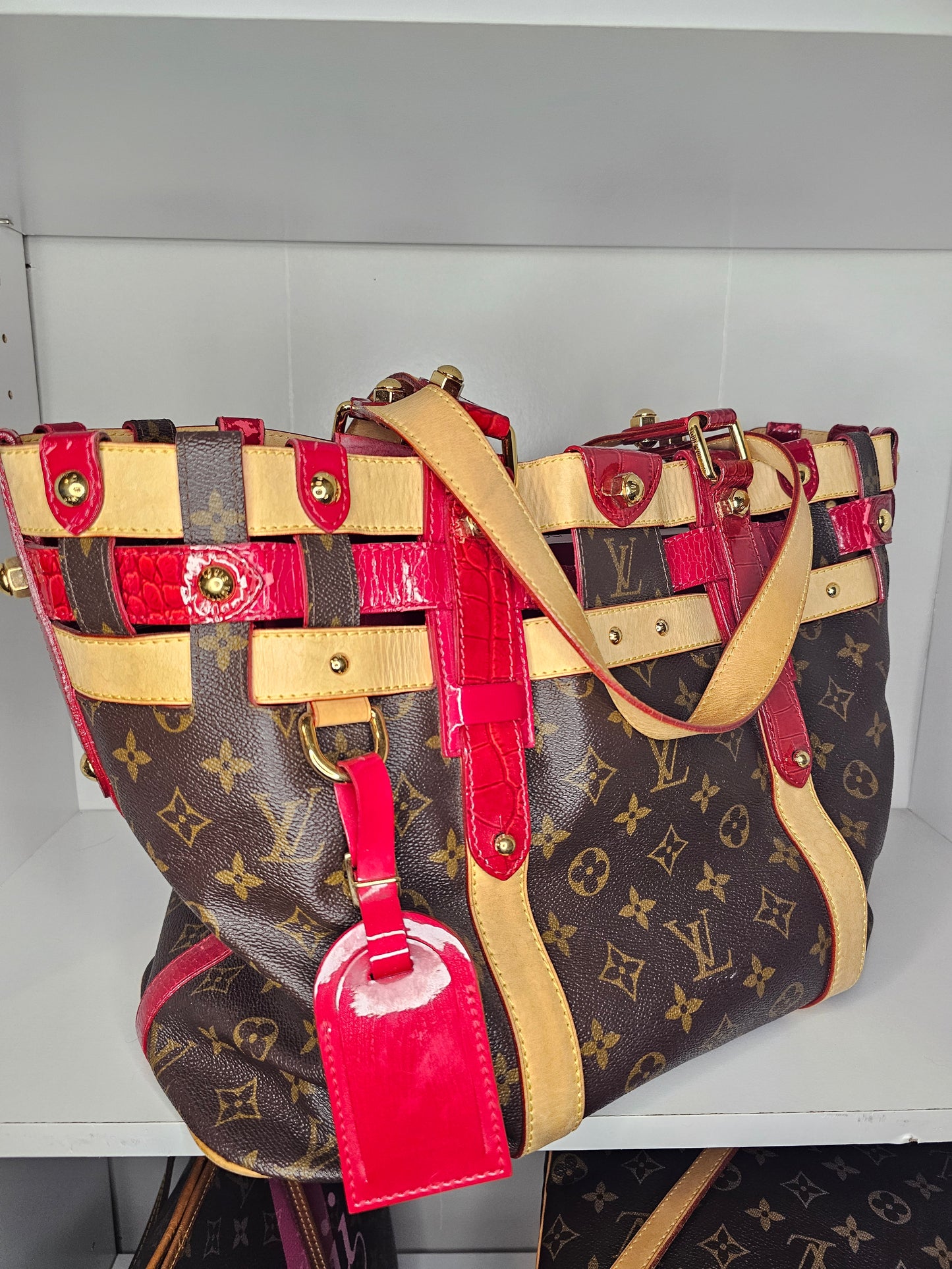 Louis Vuitton Monogram Salina Rubis Tote RC4097
