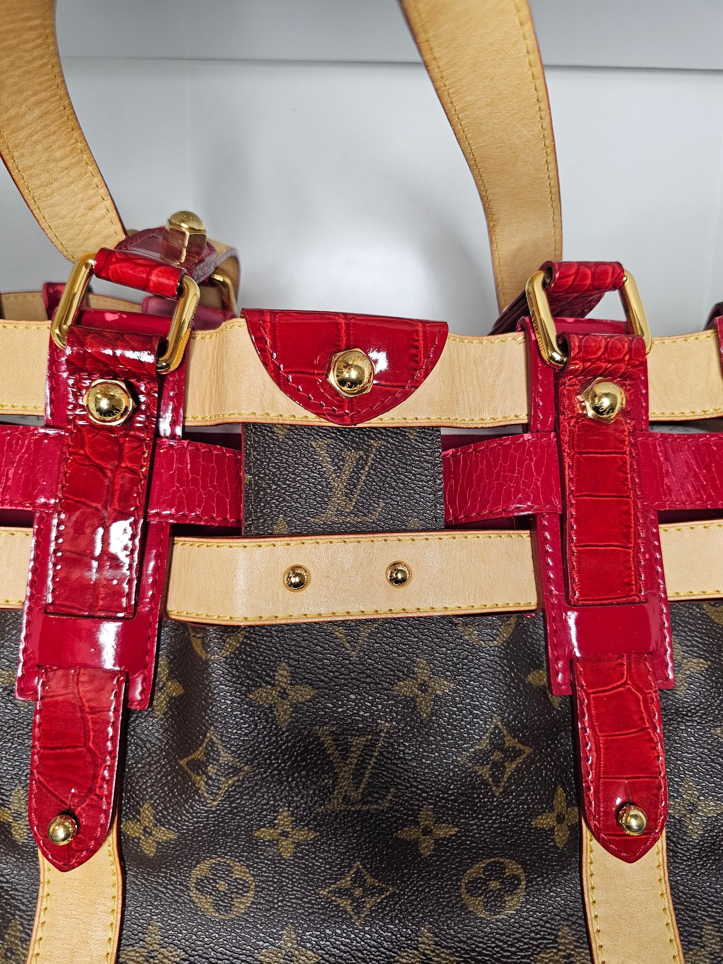 Louis Vuitton Monogram Salina Rubis Tote RC4097