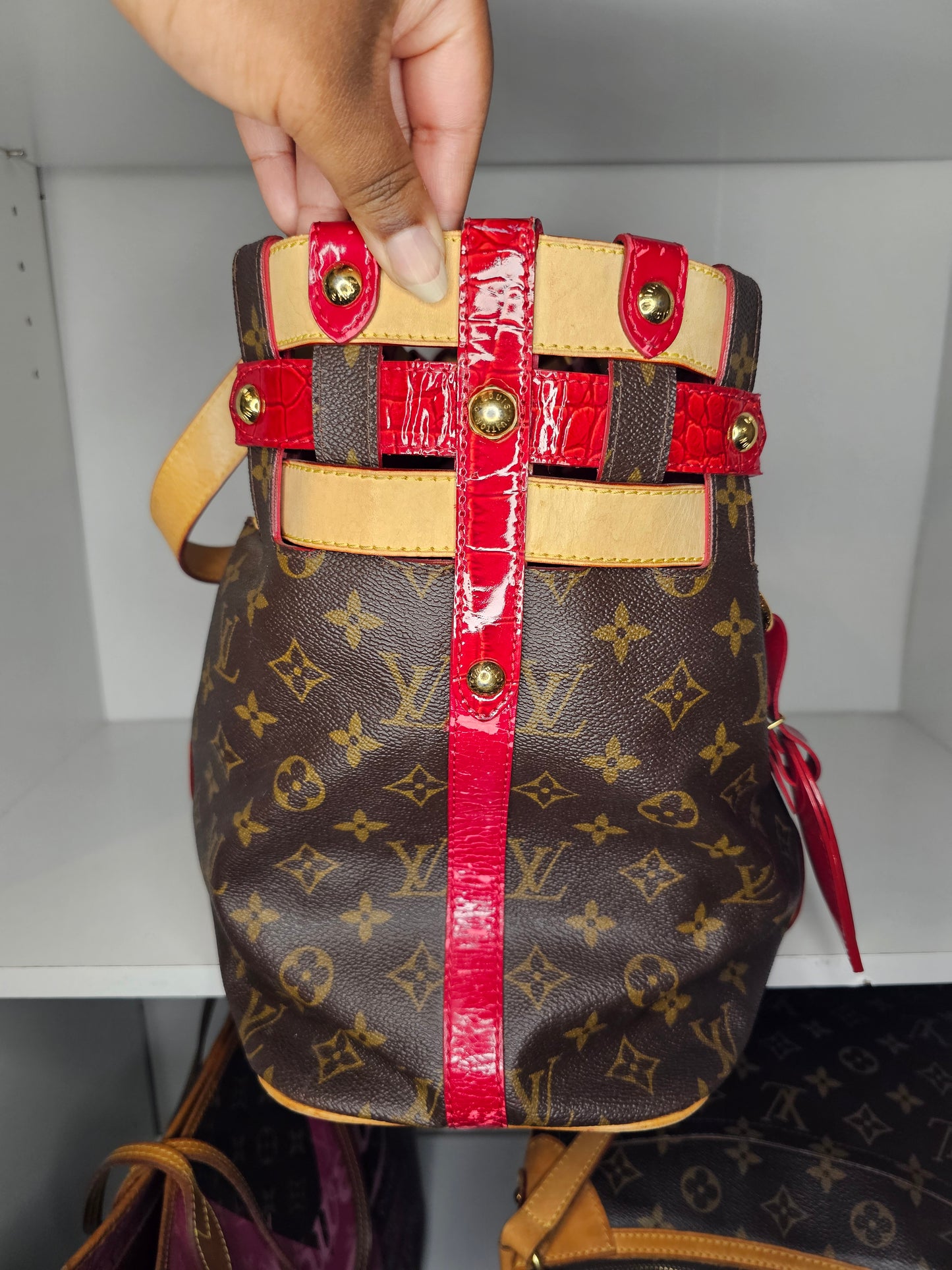 Louis Vuitton Monogram Salina Rubis Tote RC4097