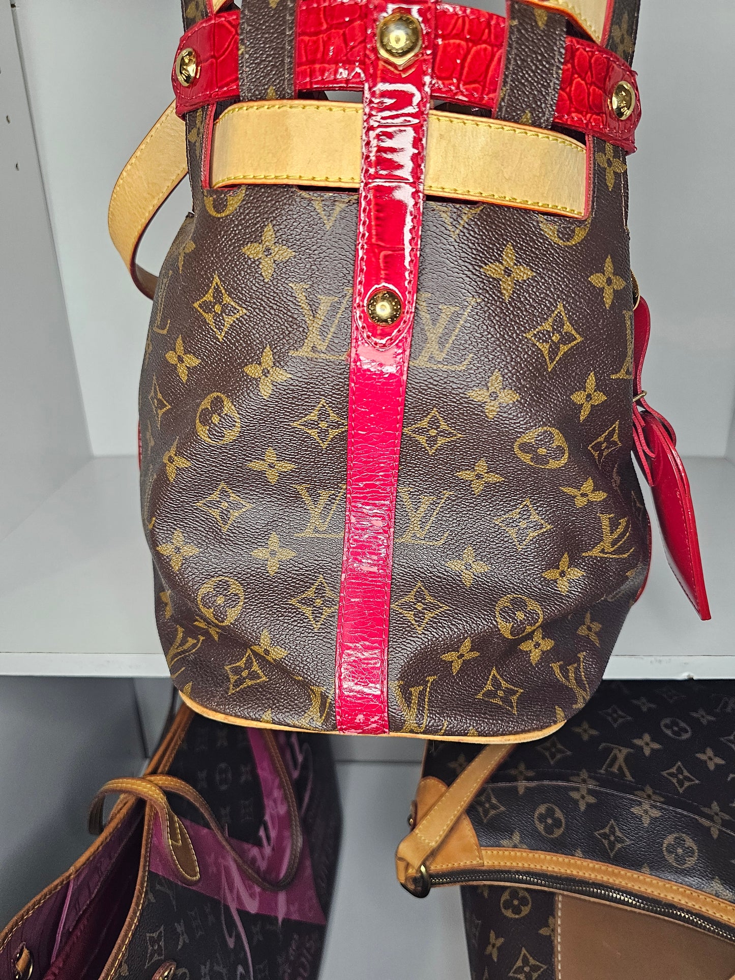 Louis Vuitton Monogram Salina Rubis Tote RC4097