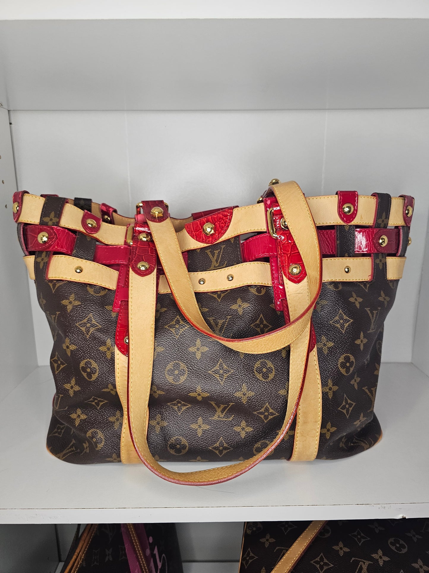 Louis Vuitton Monogram Salina Rubis Tote RC4097