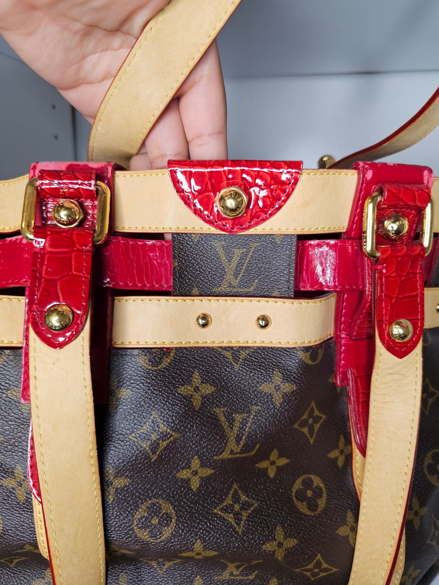 Louis Vuitton Monogram Salina Rubis Tote RC4097