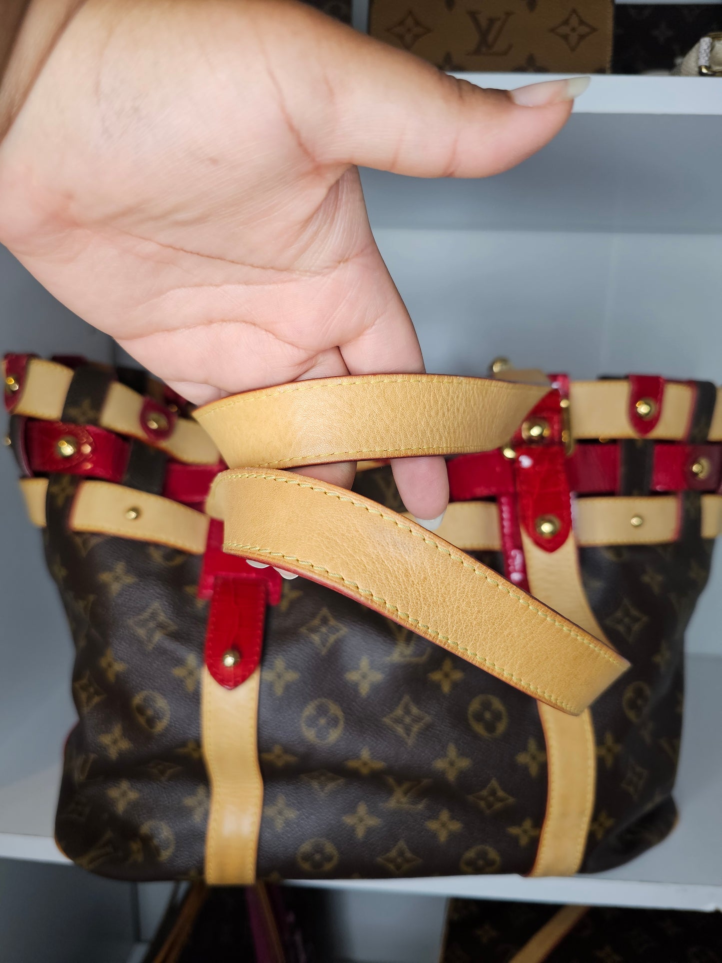 Louis Vuitton Monogram Salina Rubis Tote RC4097