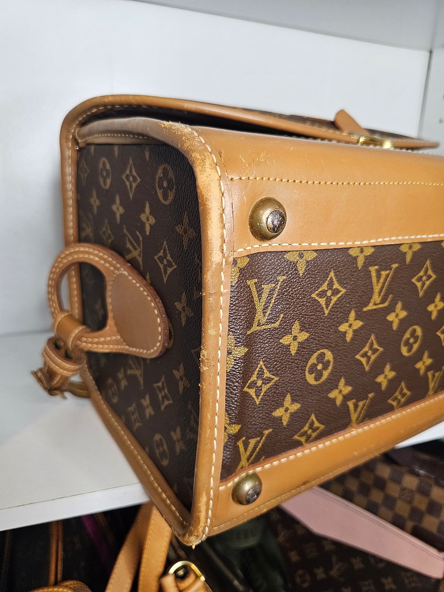 Louis Vuitton French Company Train Case