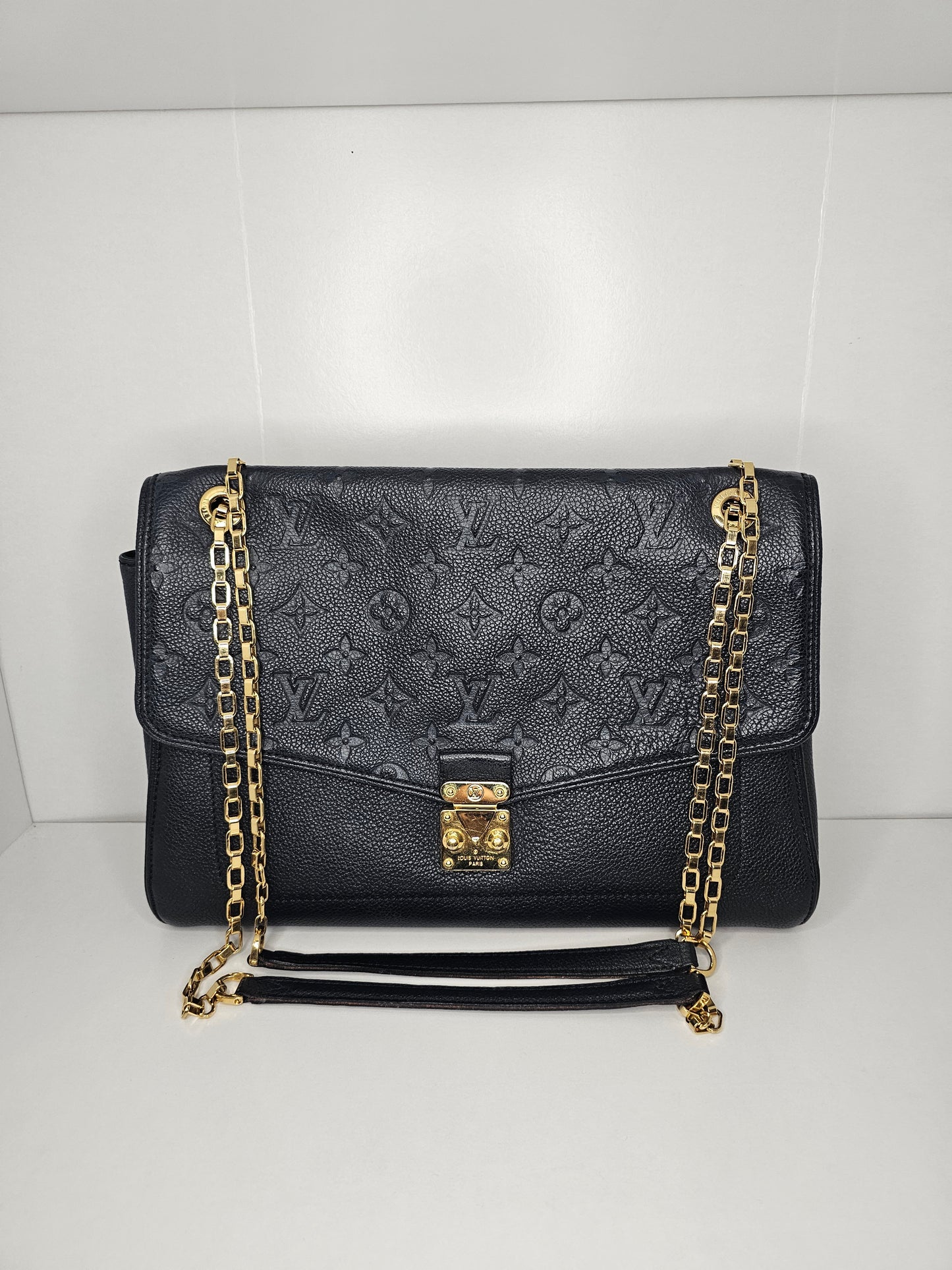 Louis Vuitton Empreinte Black Saint Germain MM SP4154
