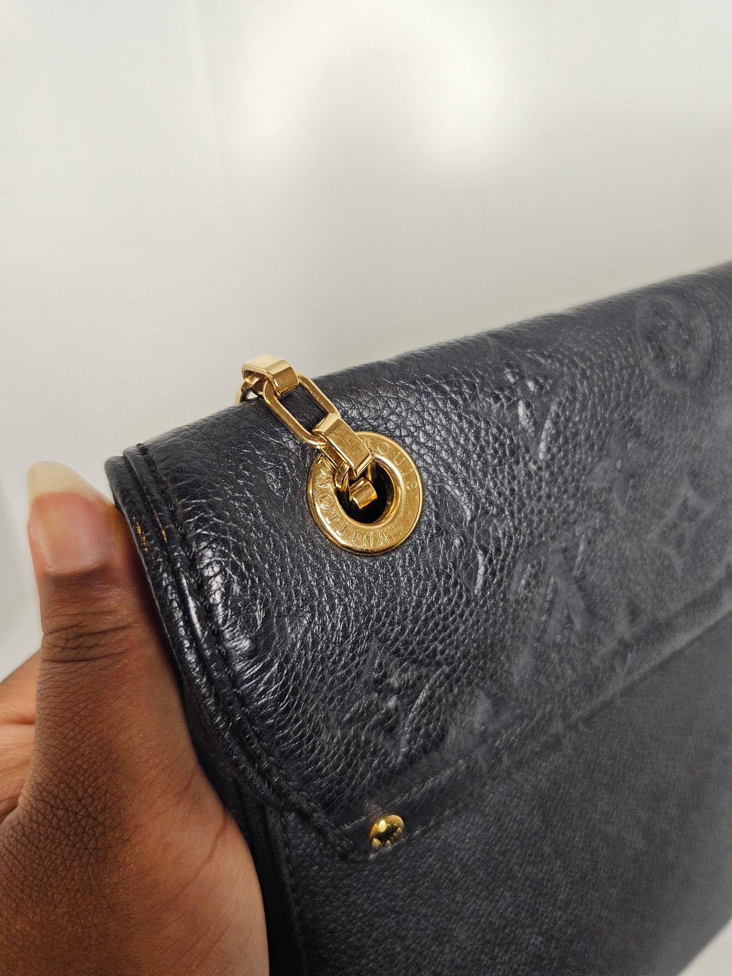 Louis Vuitton Empreinte Black Saint Germain MM SP4154