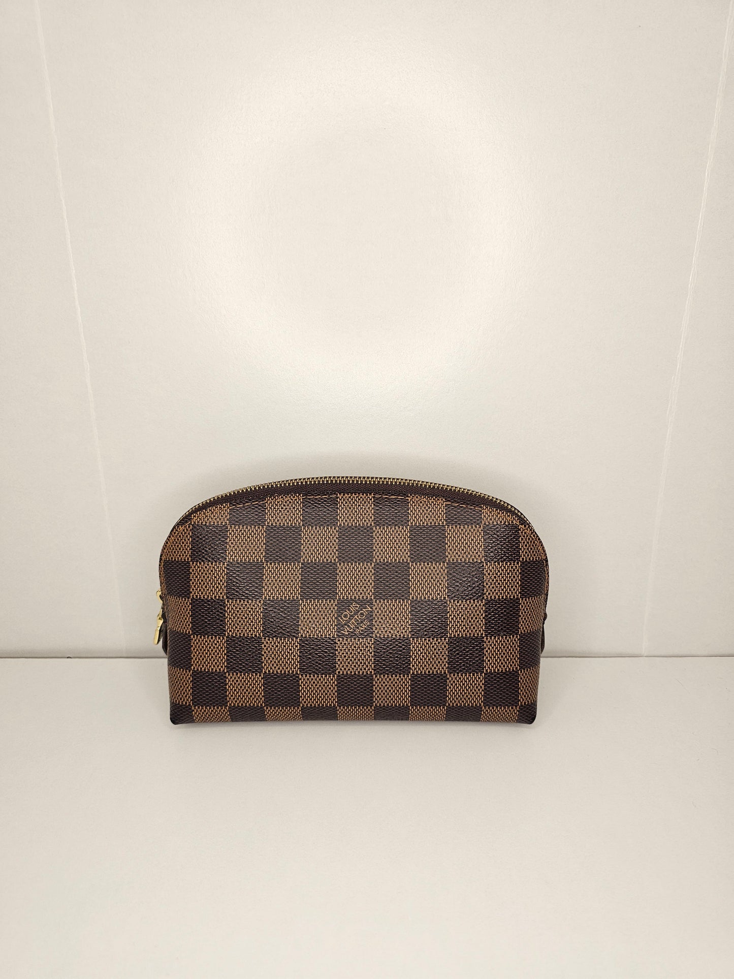 Louis Vuitton Damier Ebene Cosmetic Pouch PM CA2132